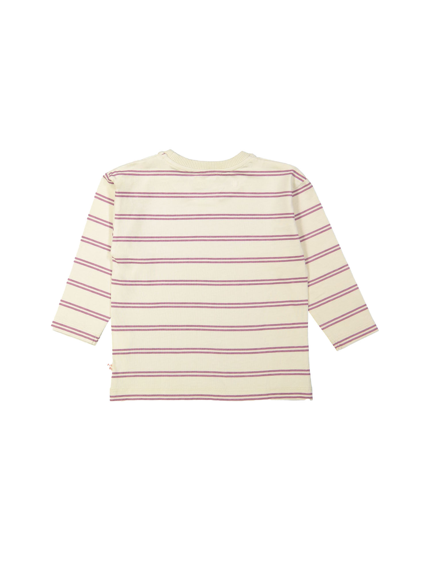 T-shirt LM streep mauve 12m