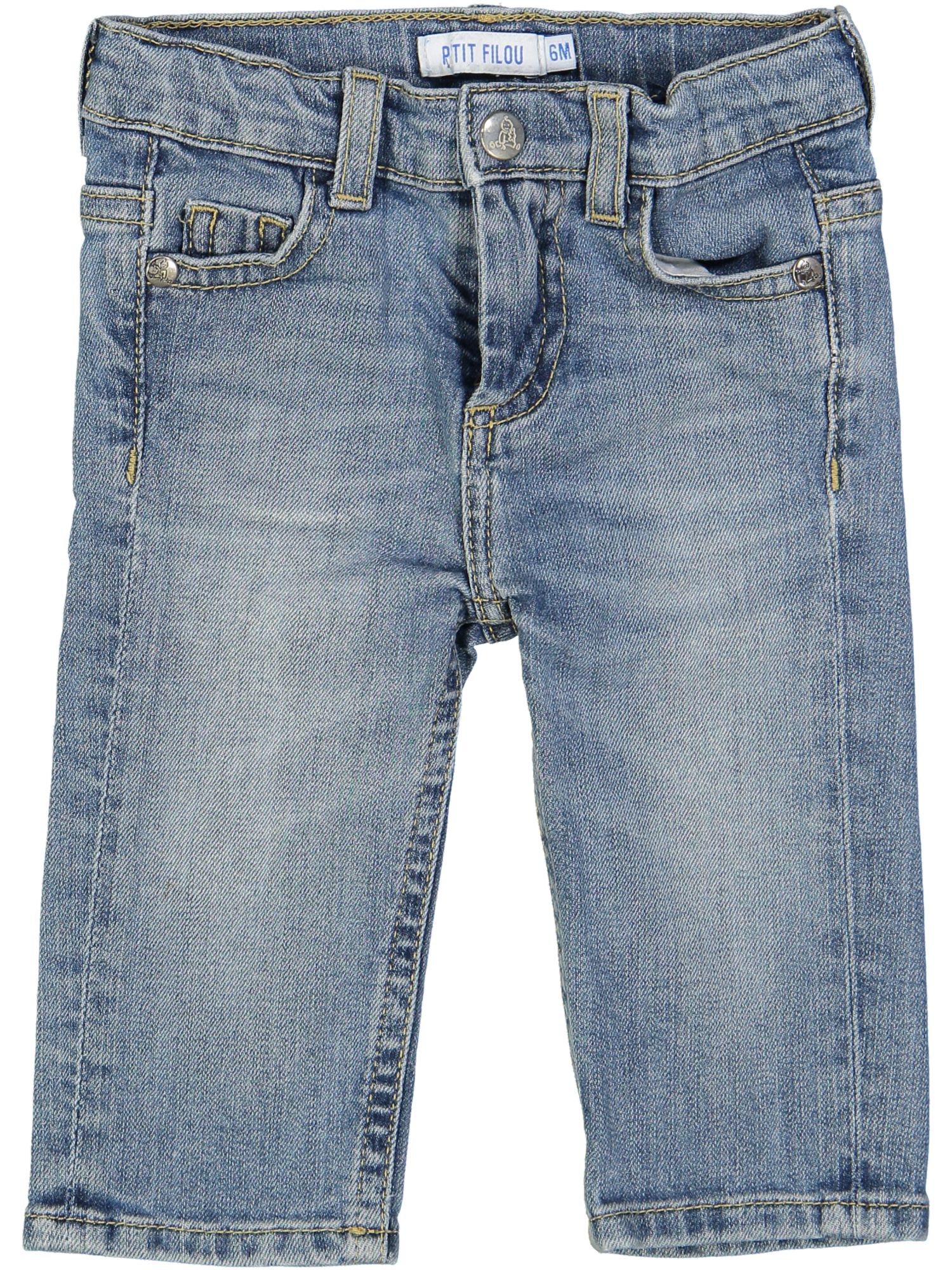 lange broek blauw jeans 06m .