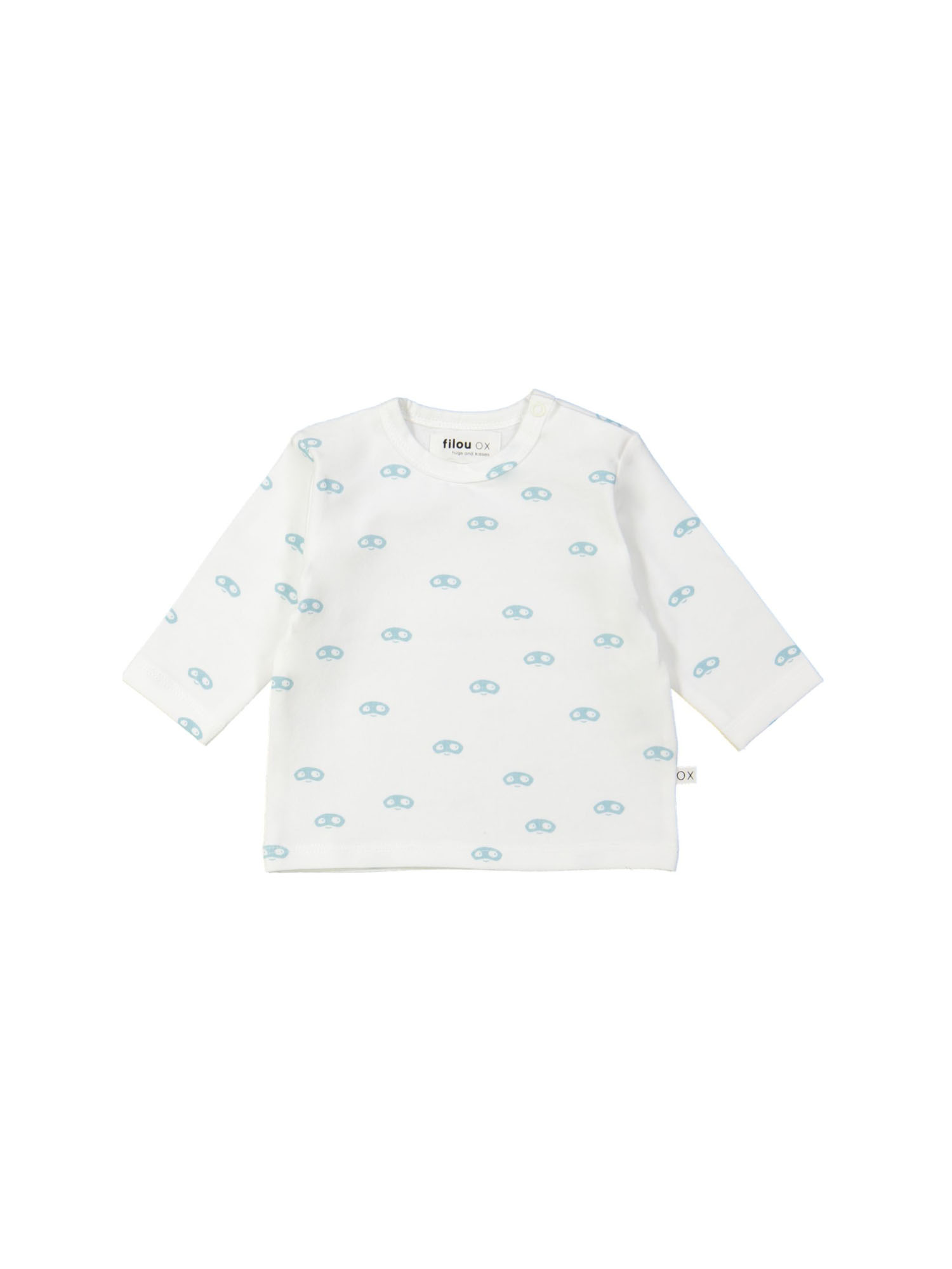 T-shirt mask wit 00m