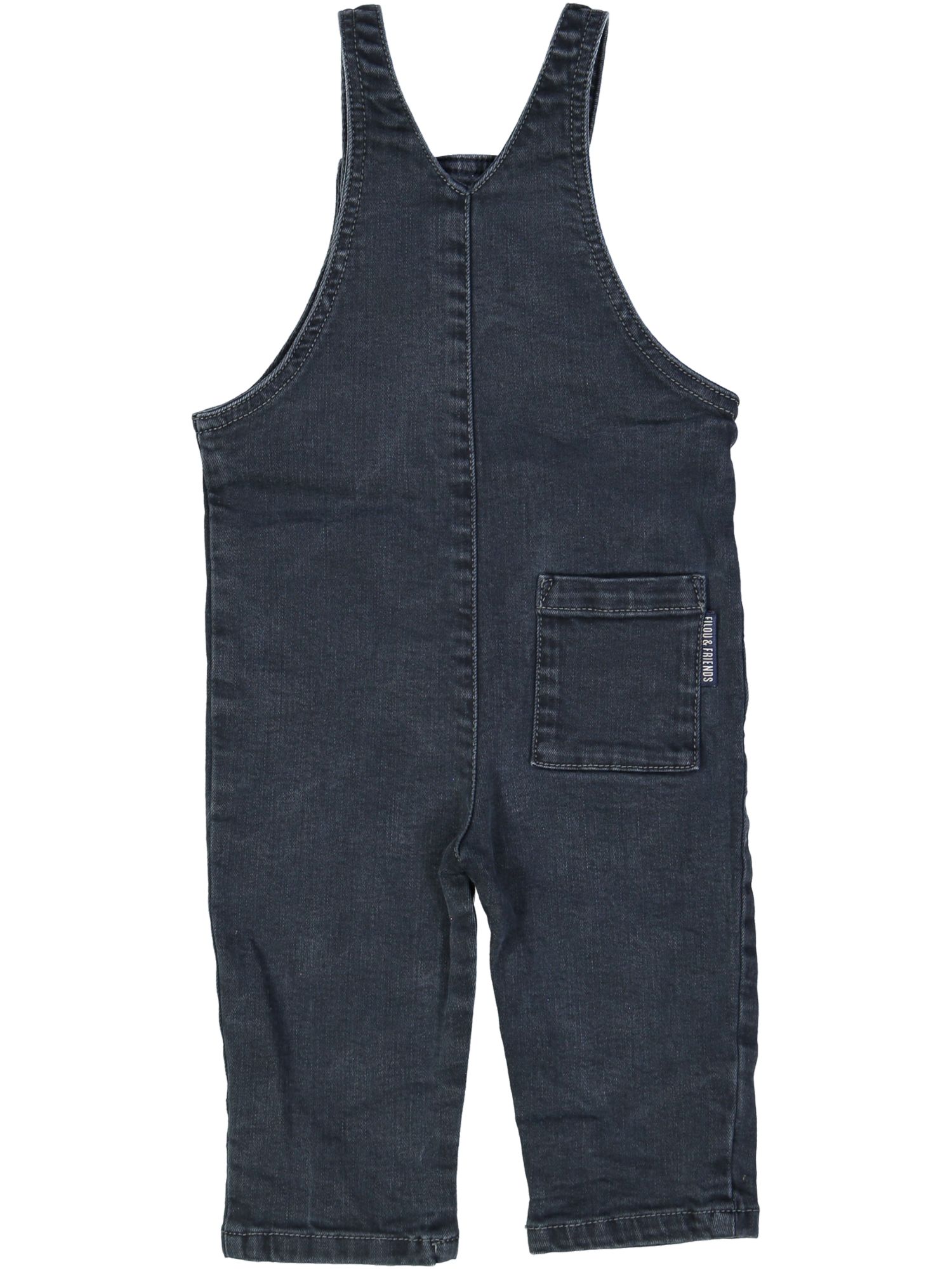 salopette zwart jeans 09m