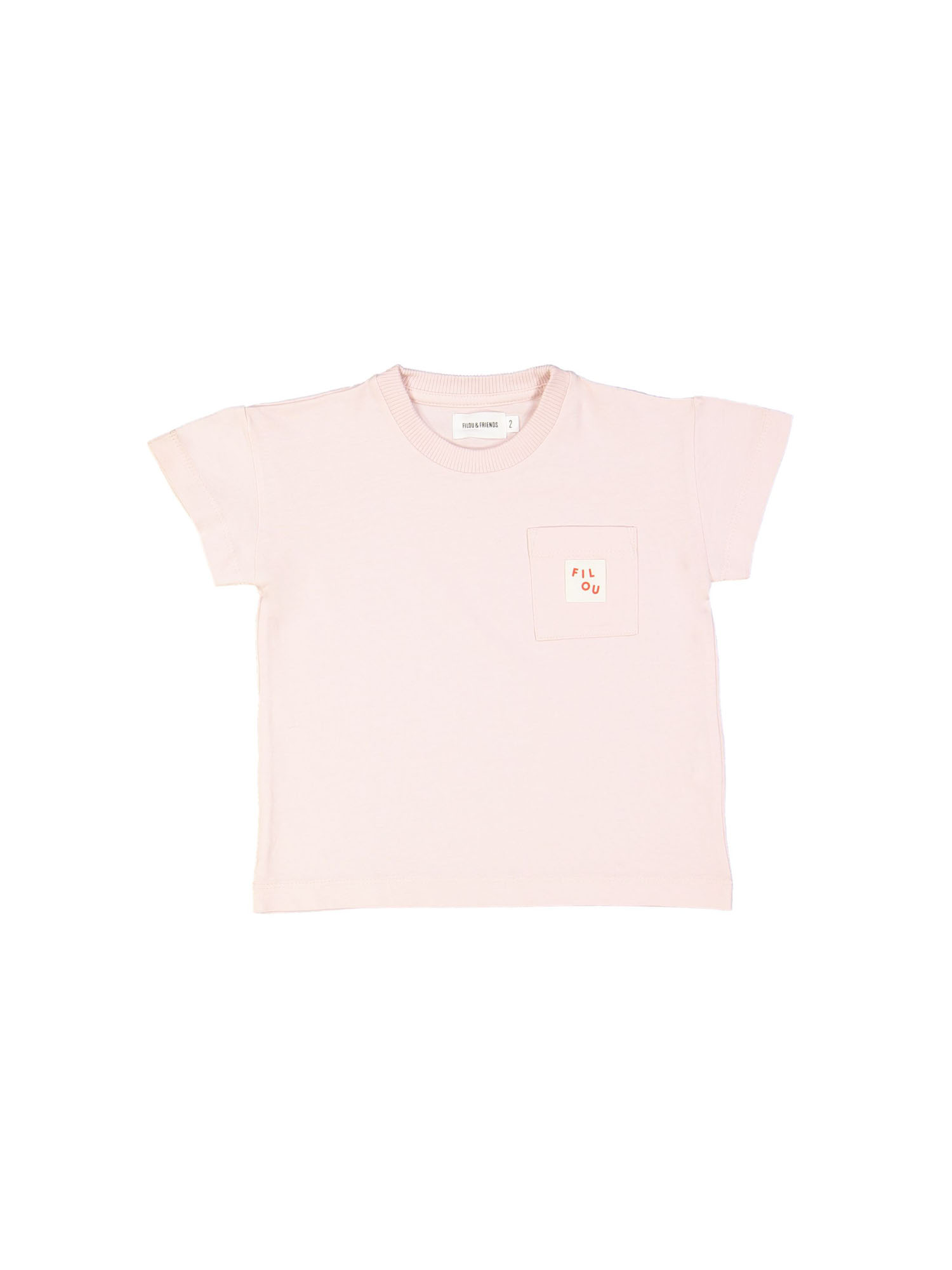 T-shirt vieux rose