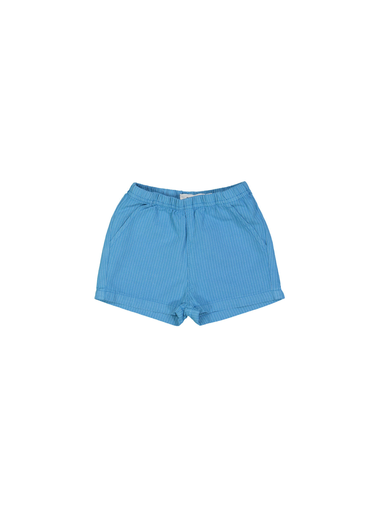 short mini rayé turquoise