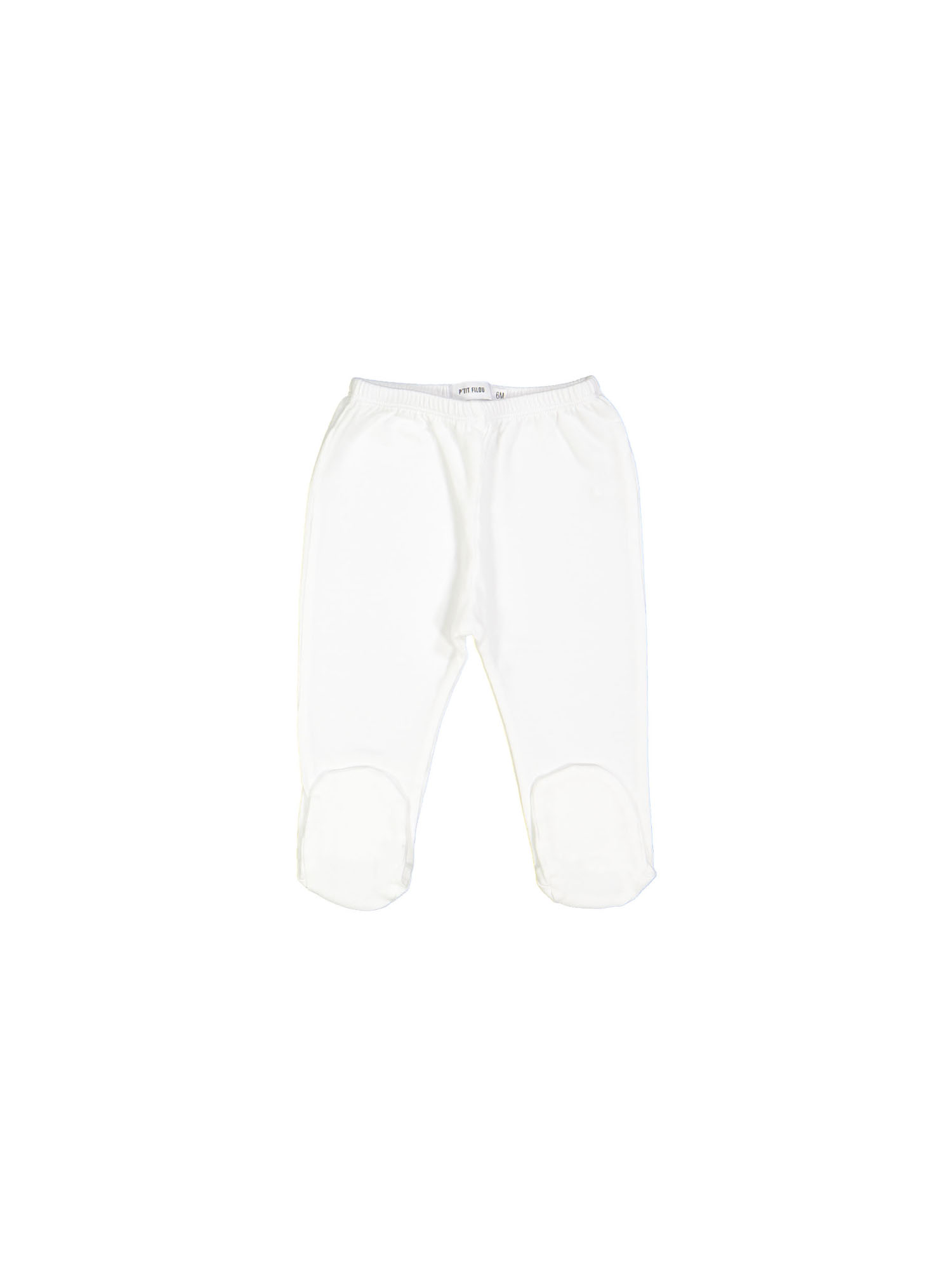 broek voetjes wit 09m