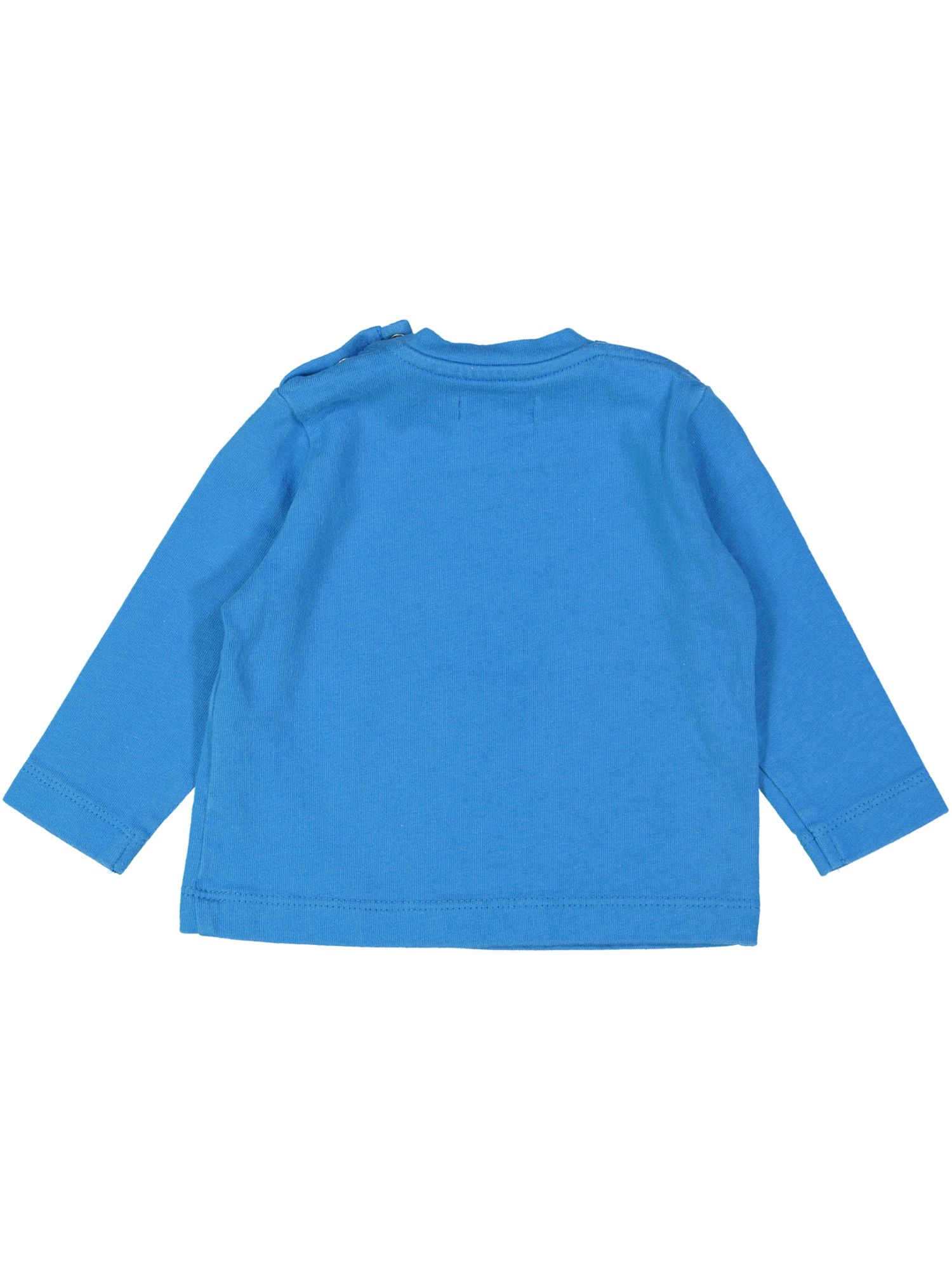 t-shirt blauw  appel op beer 06m