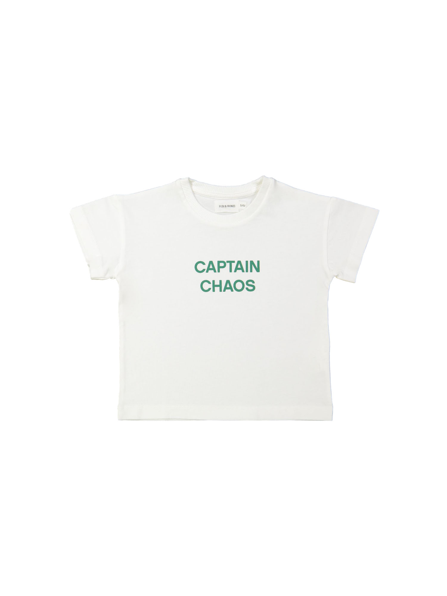 T-shirt Capitaine chaos écru