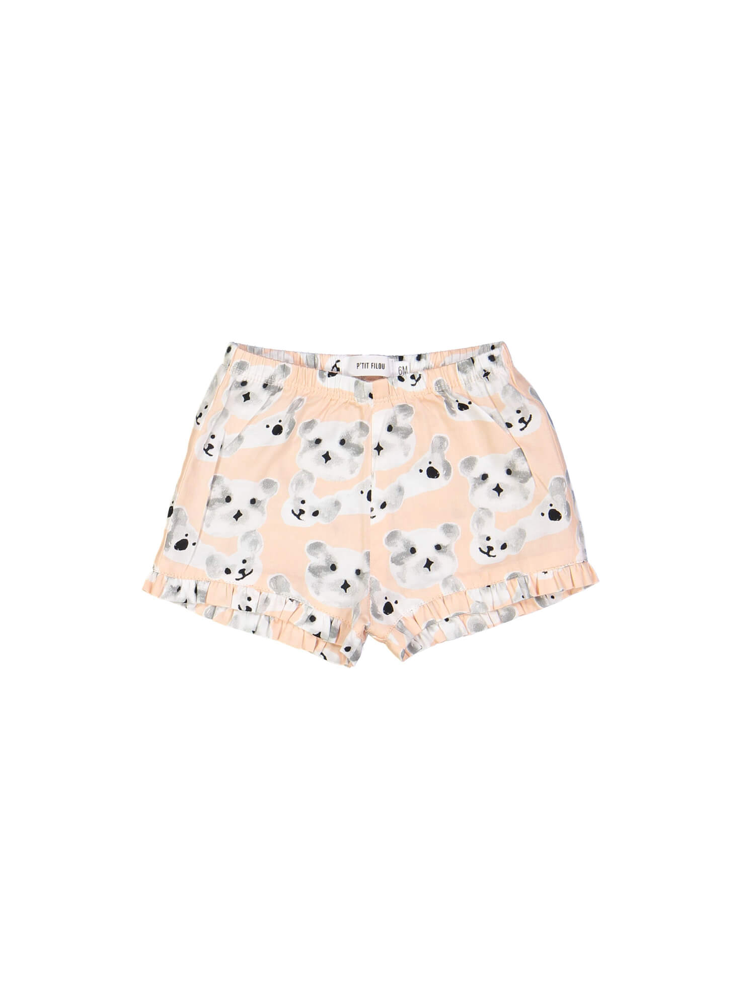 short mini fuzzy friends roze 06m