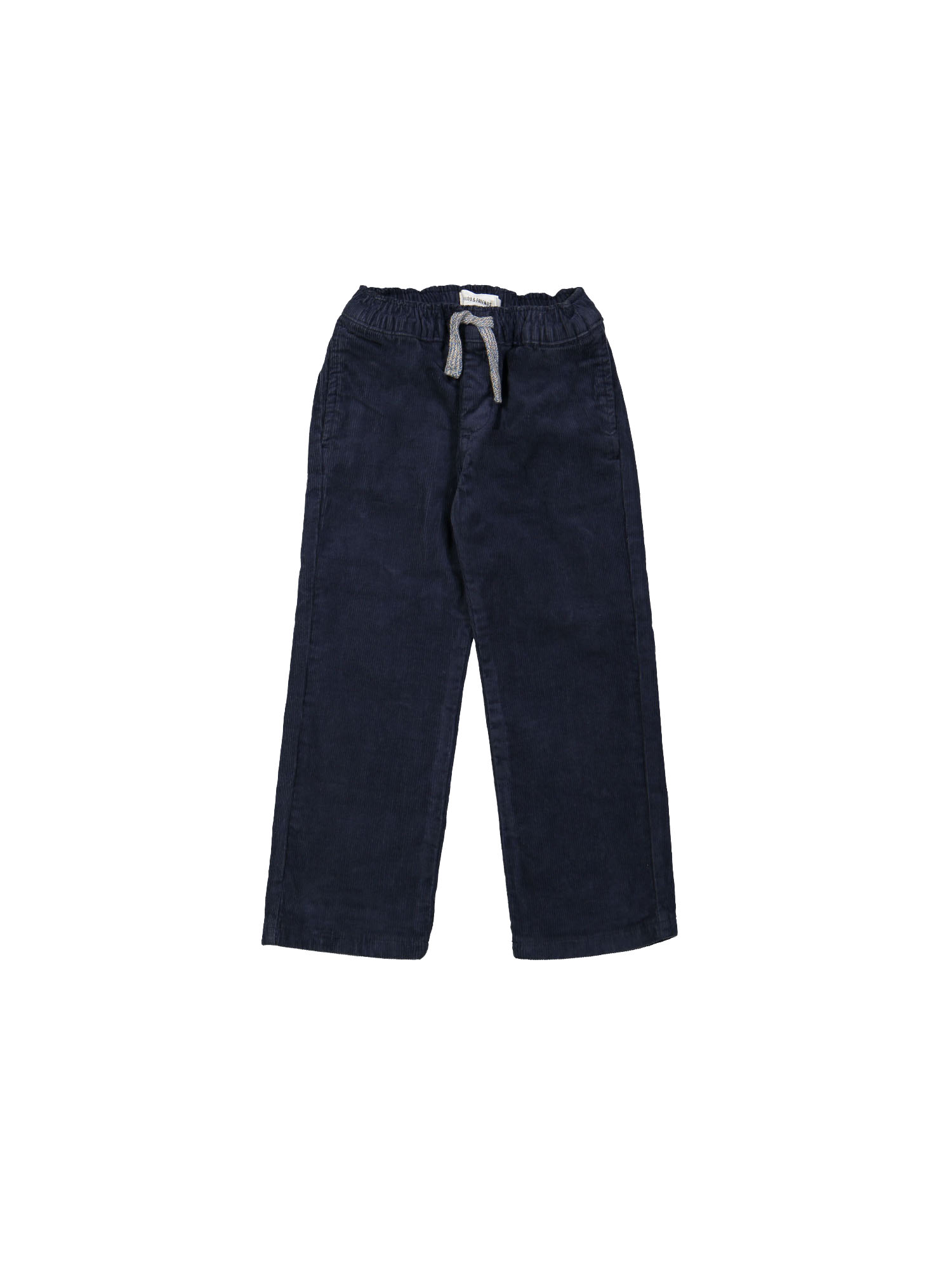 Comfy broek rib donkerblauw 12m