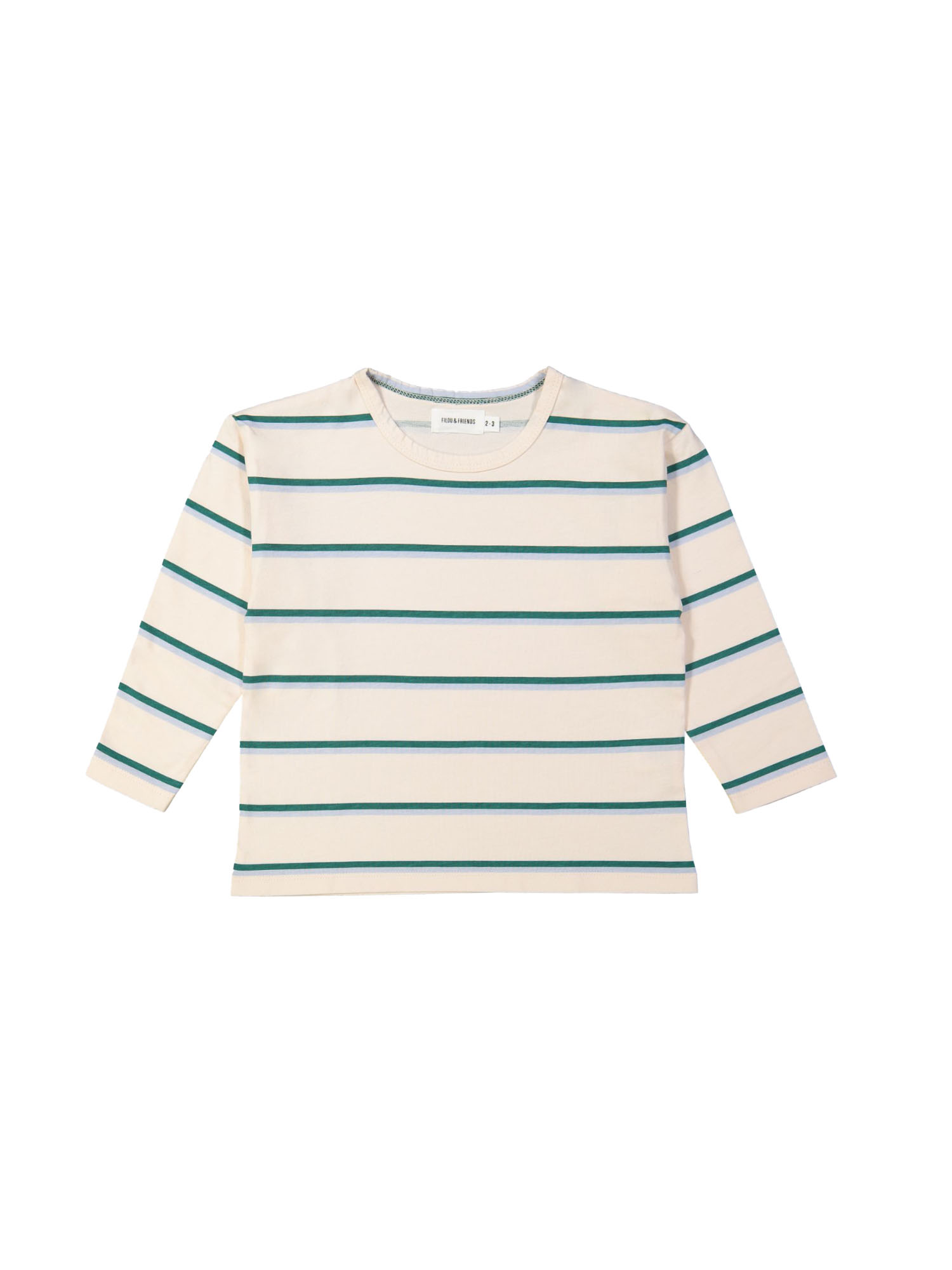 T-shirt rayé rose clair