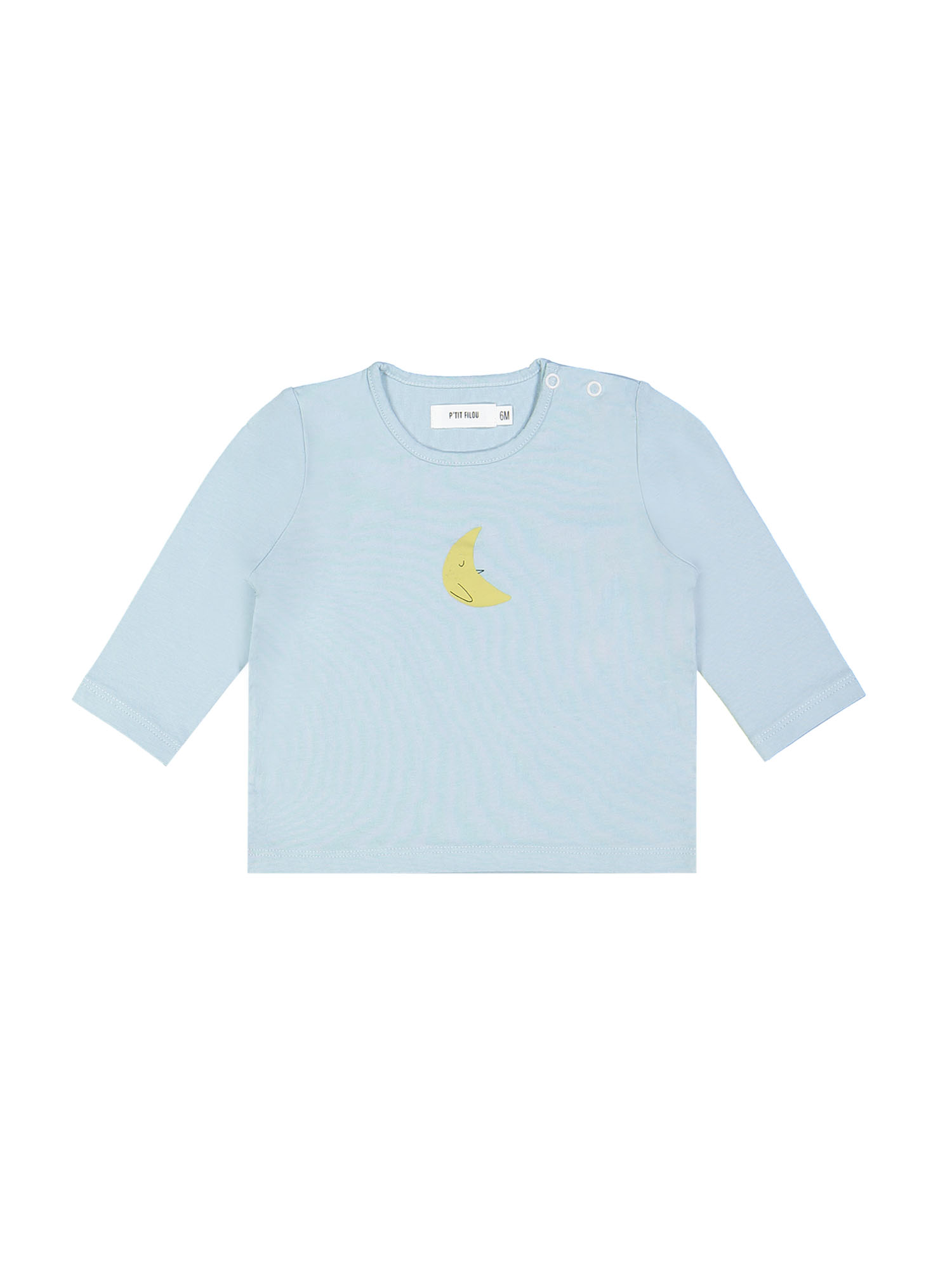 T-shirt night owl mini blauw 00m
