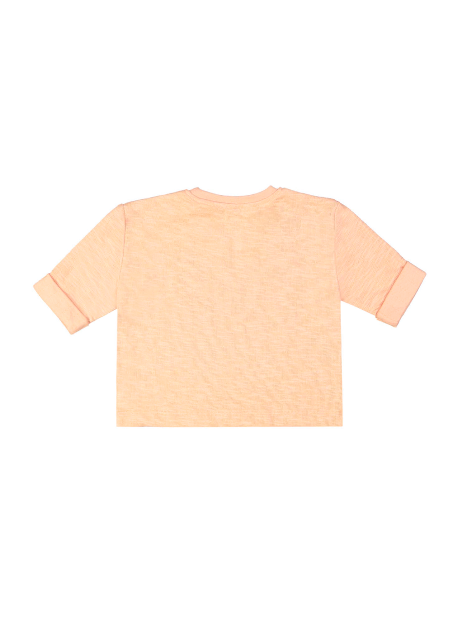 sweater fleur glace orange