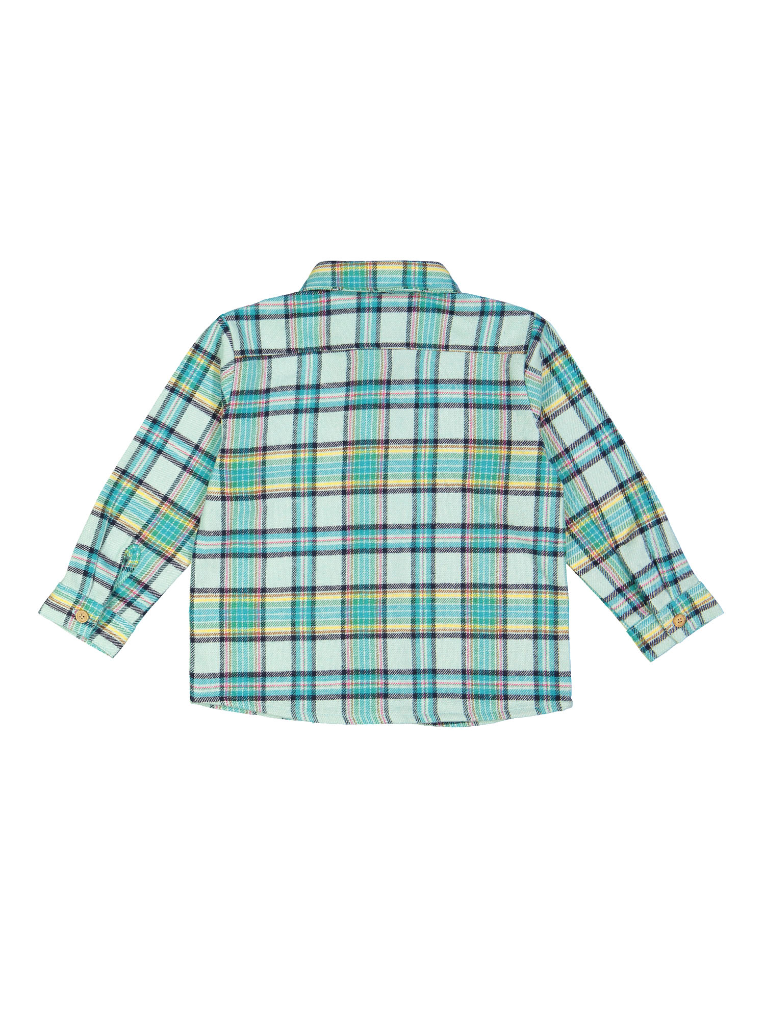 chemise carreaux vert clair