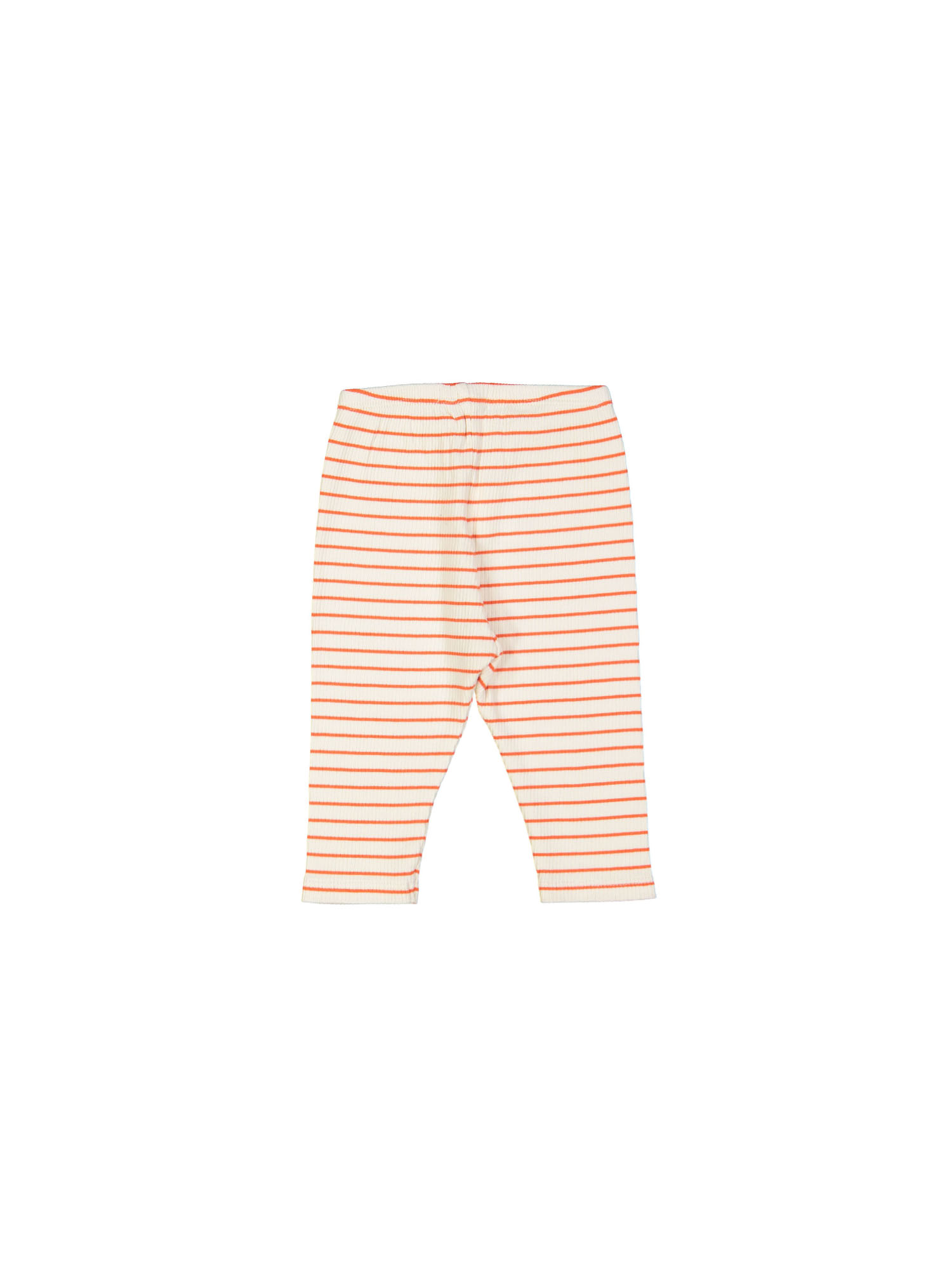 broek rib streep oranje 09m