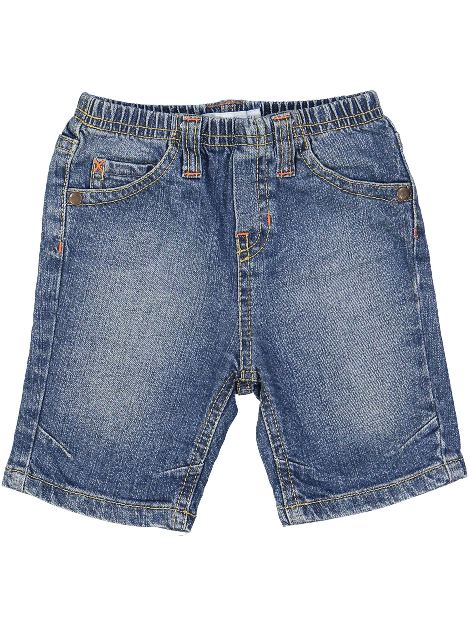 bermuda blauw jeans 12m .