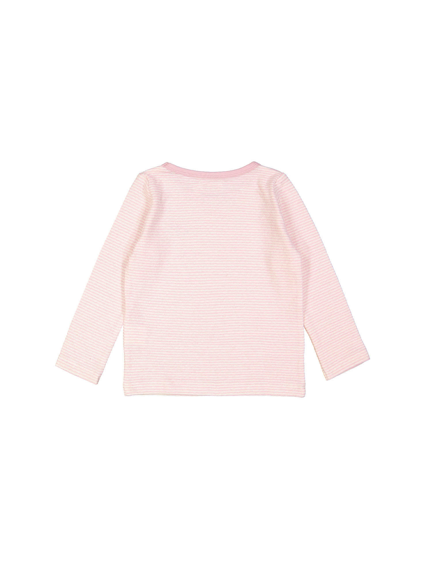 t-shirt streep unicorn roze 10j