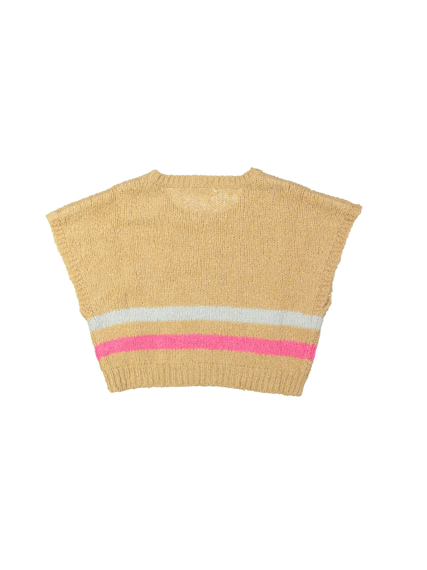 Debardeur rayé beige