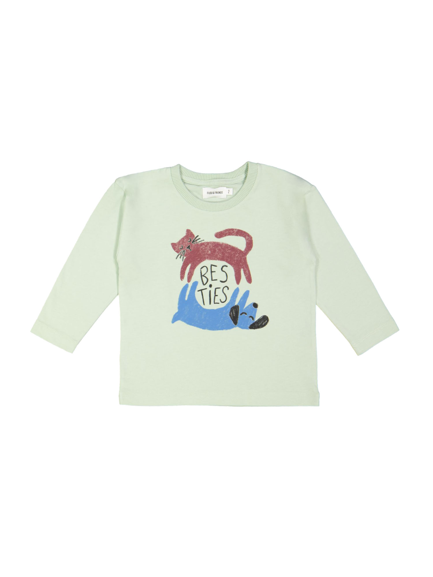 T-shirt besties mint 02j