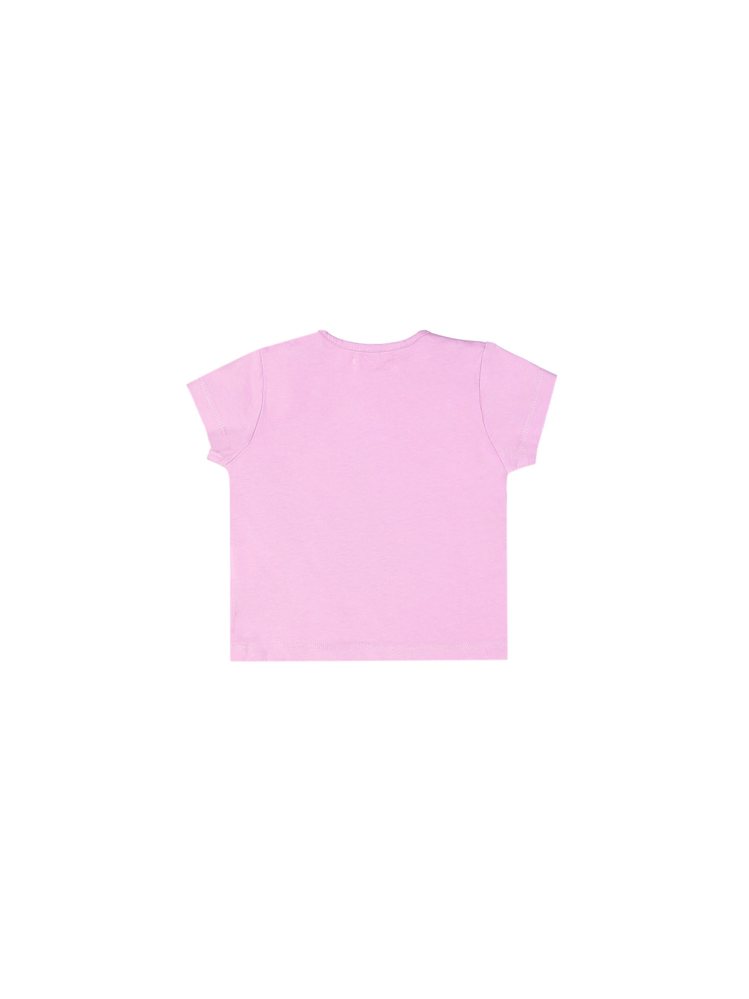 t-shirt mini étoile de mer roze 12m