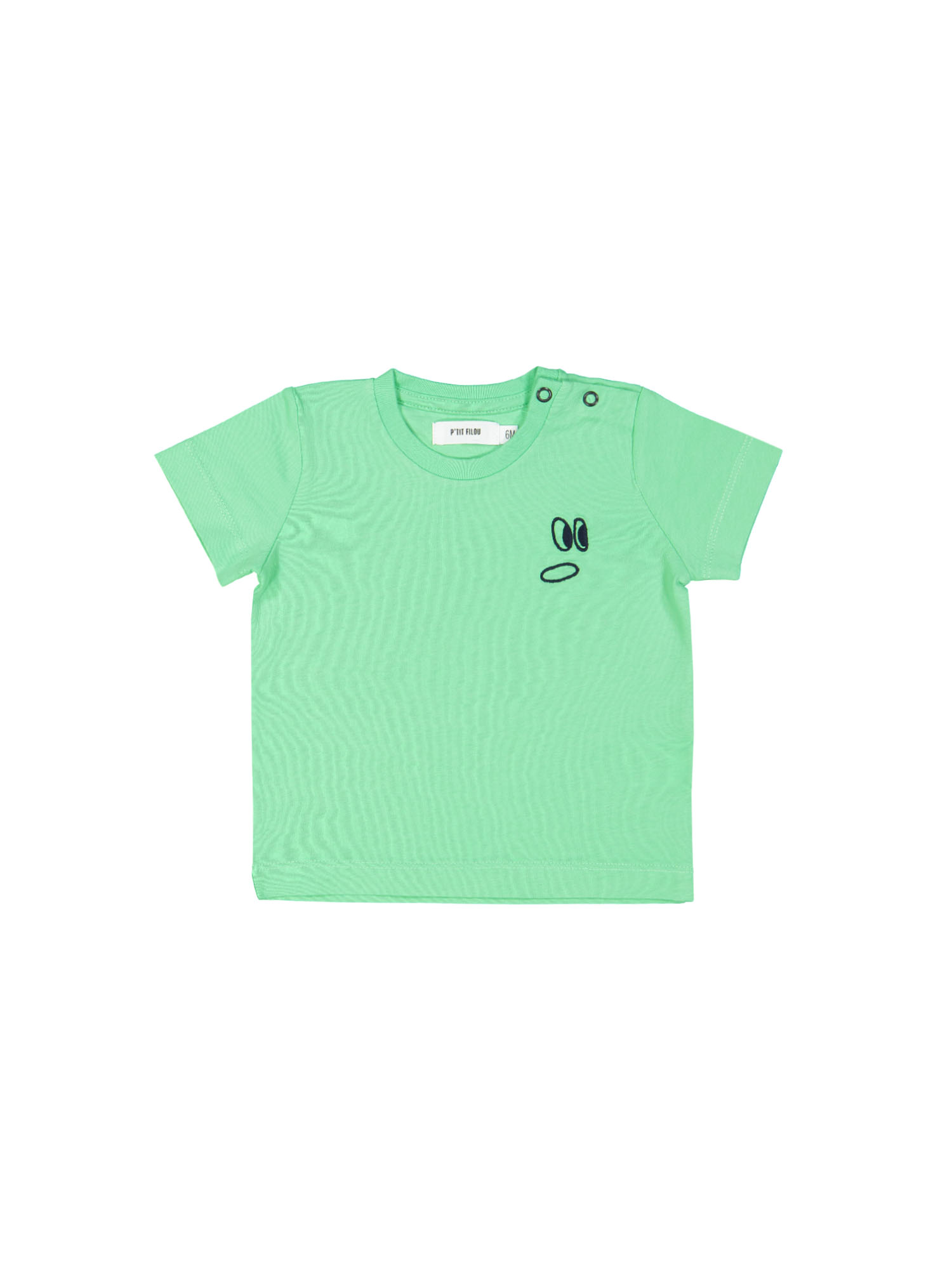 t-shirt mini crocoface groen 03m