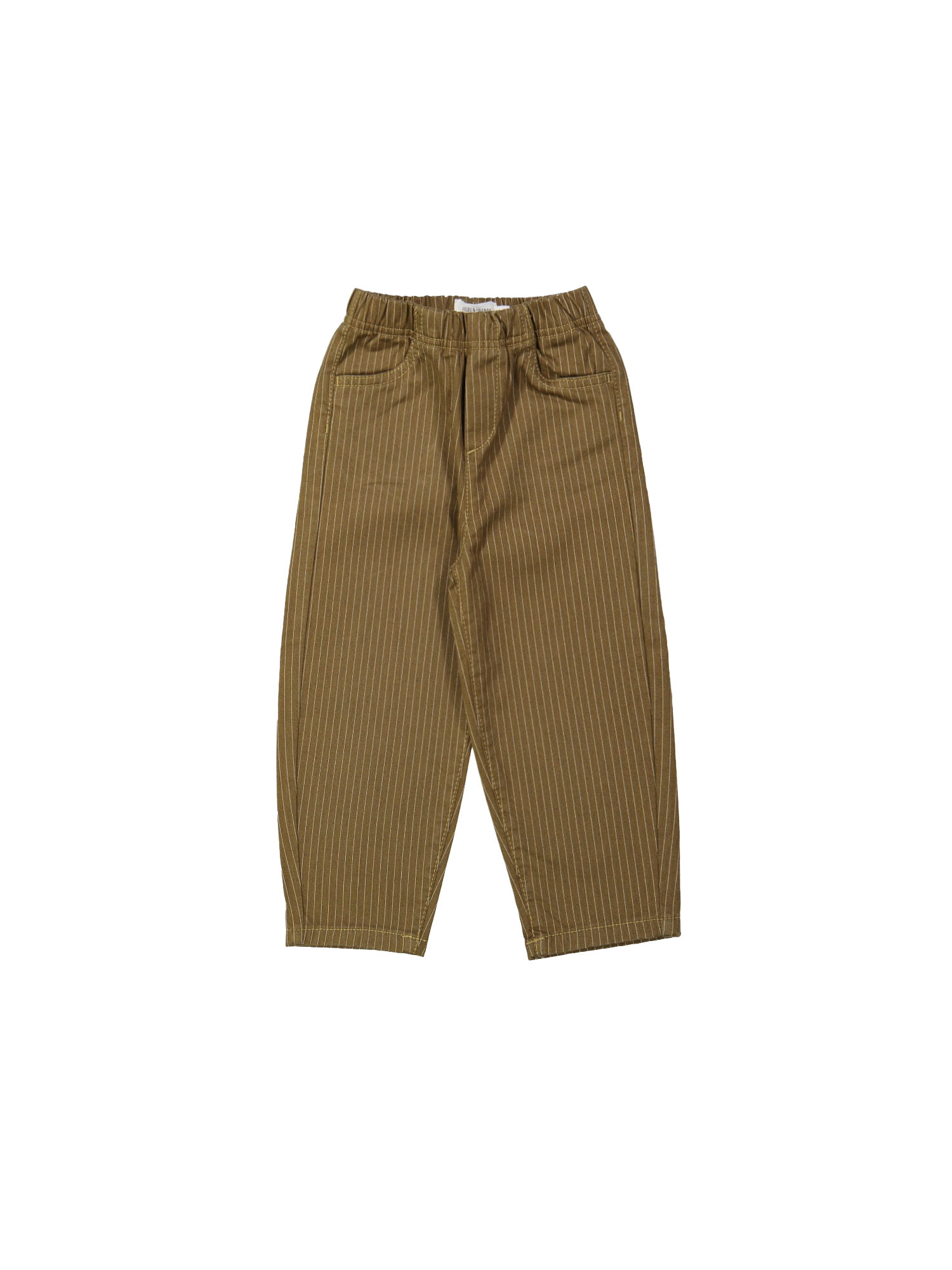 Broek streep oker 12m