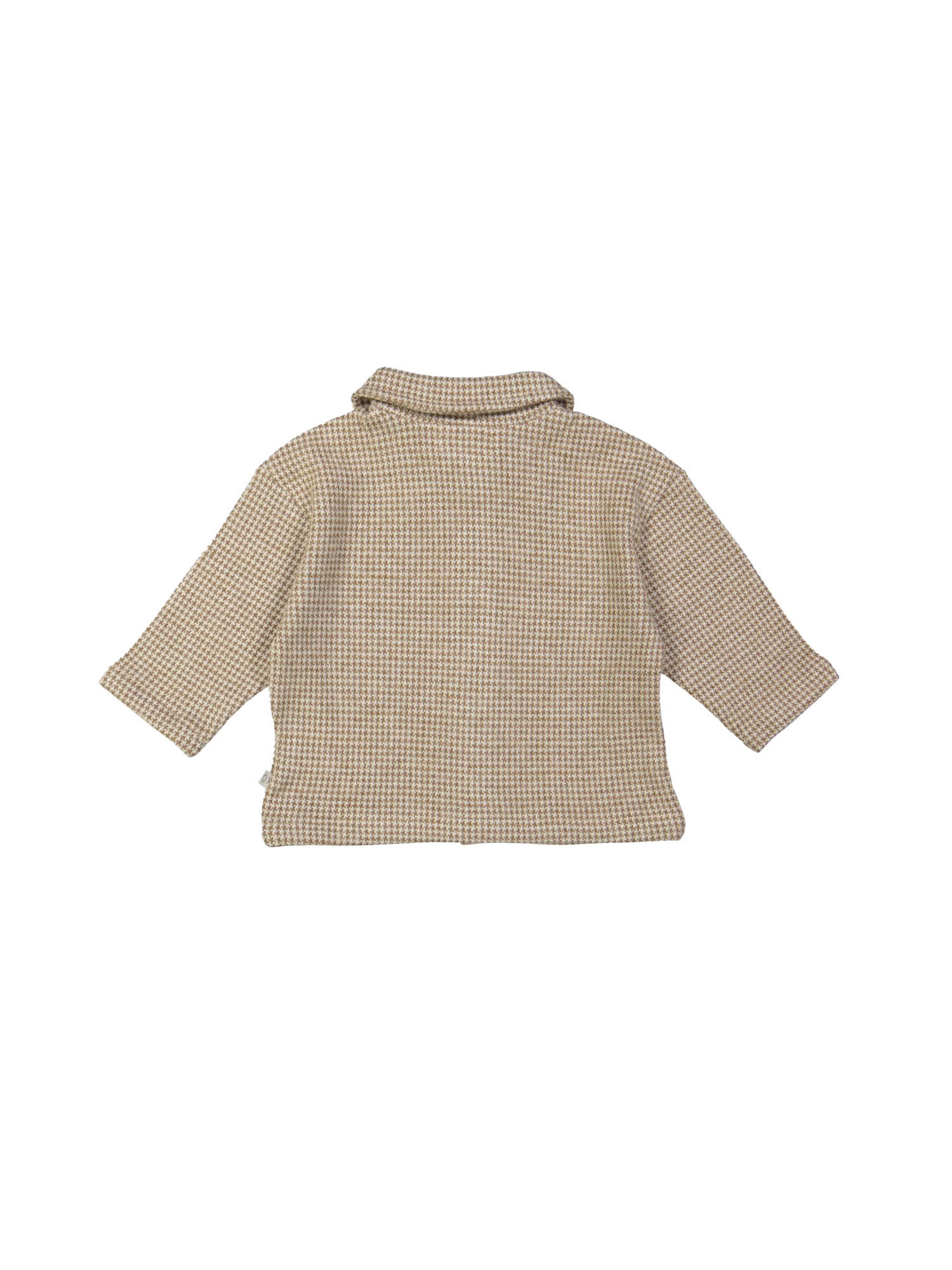 Hemd ruit lichtbruin 01m-03m