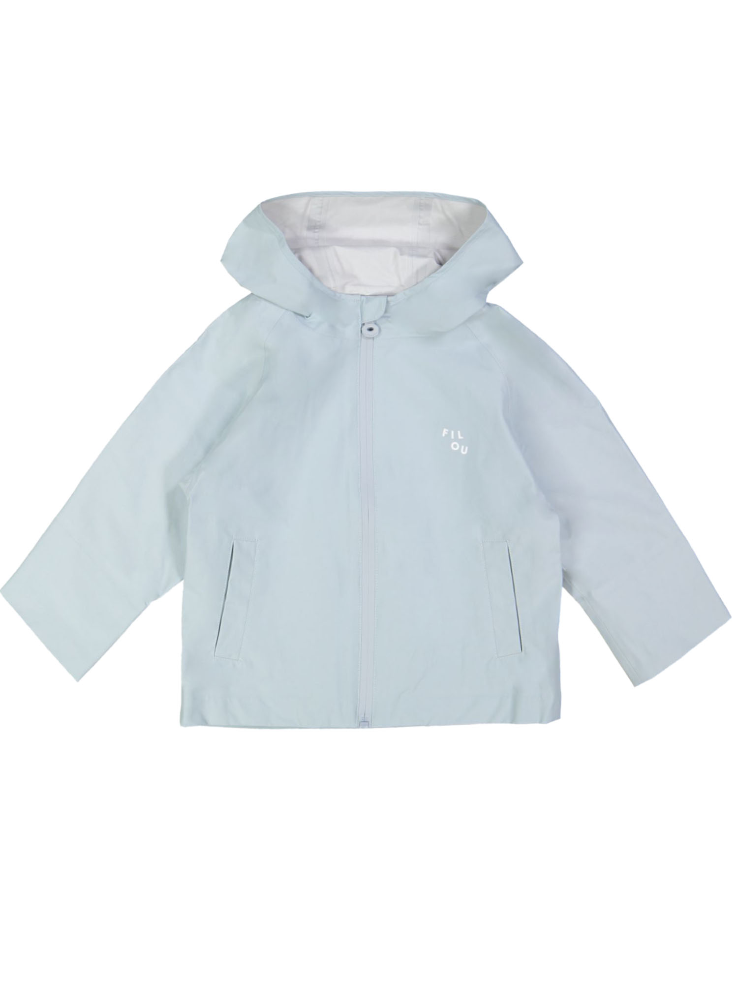 Summer coat light blue