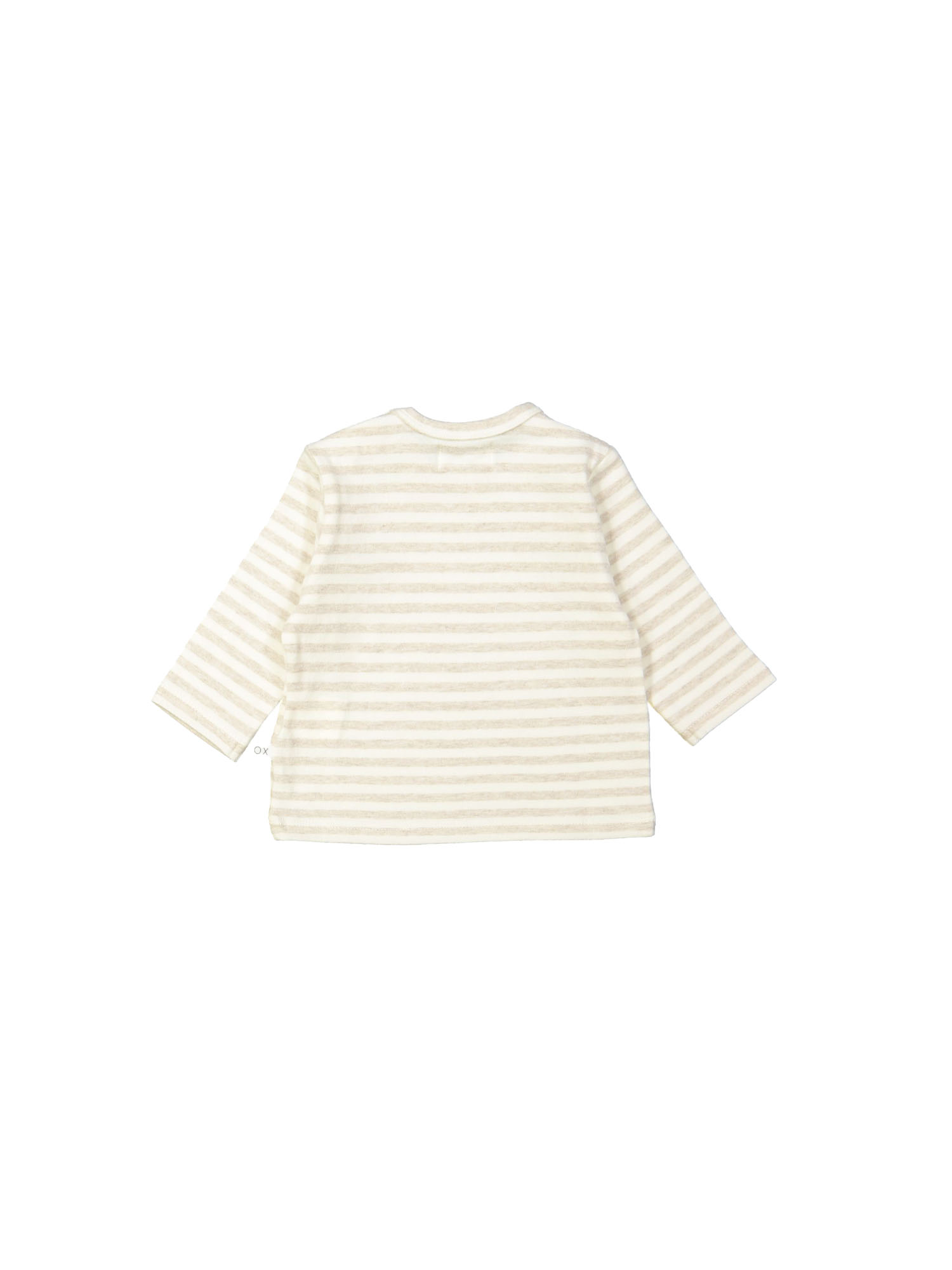 T-shirt streep beige 00m