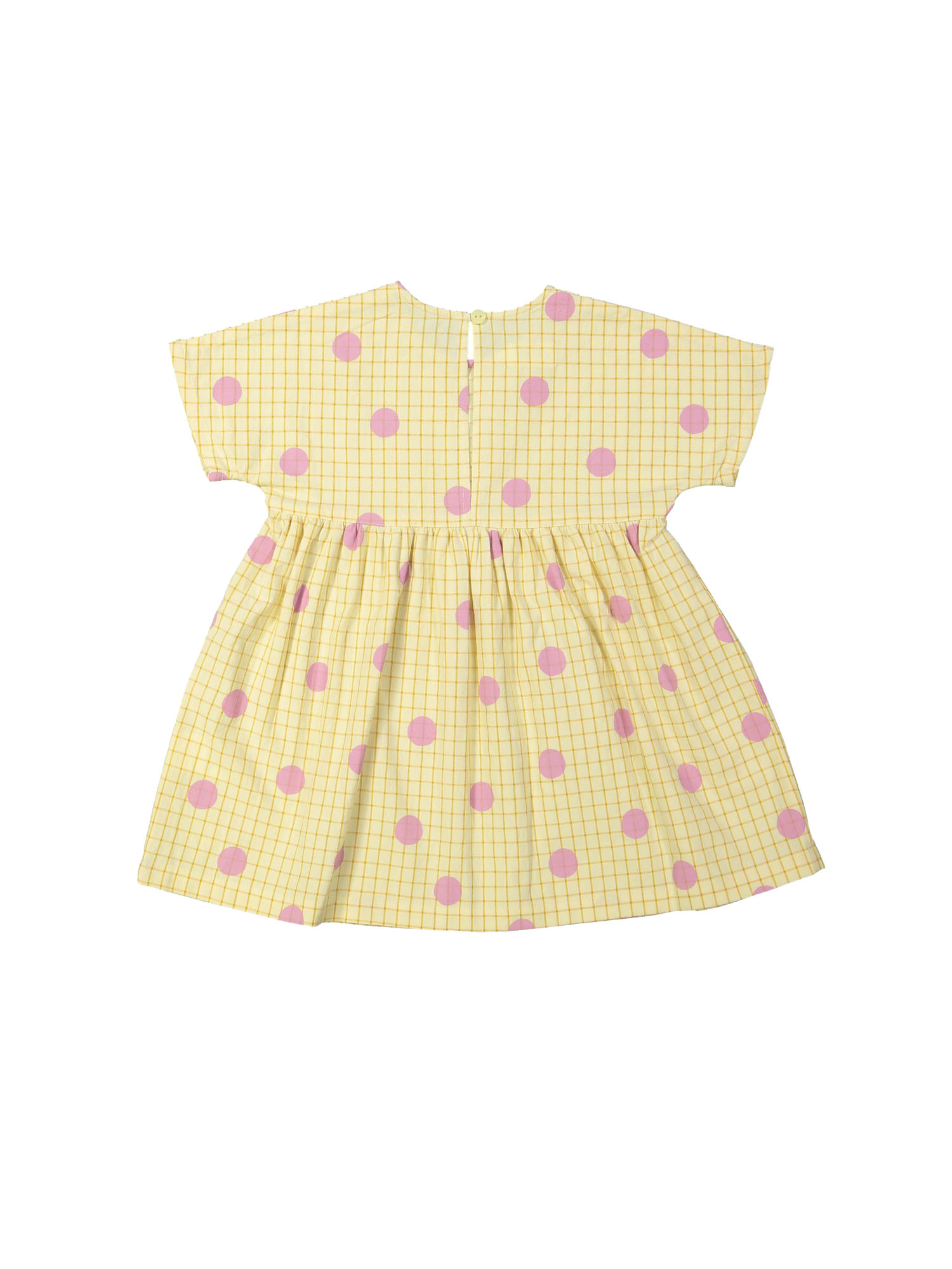 Dress check dots yellow