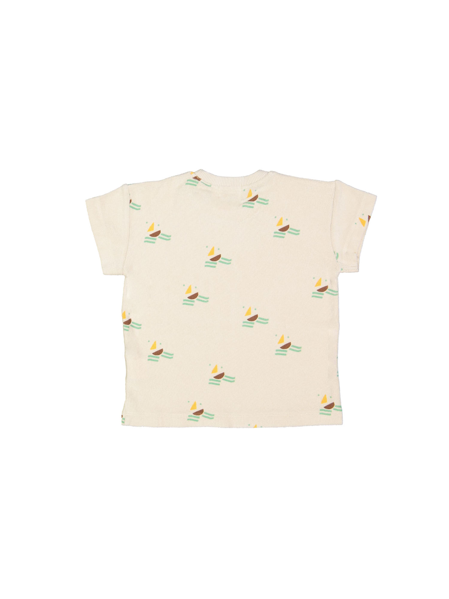 T-shirt sponge boats beige