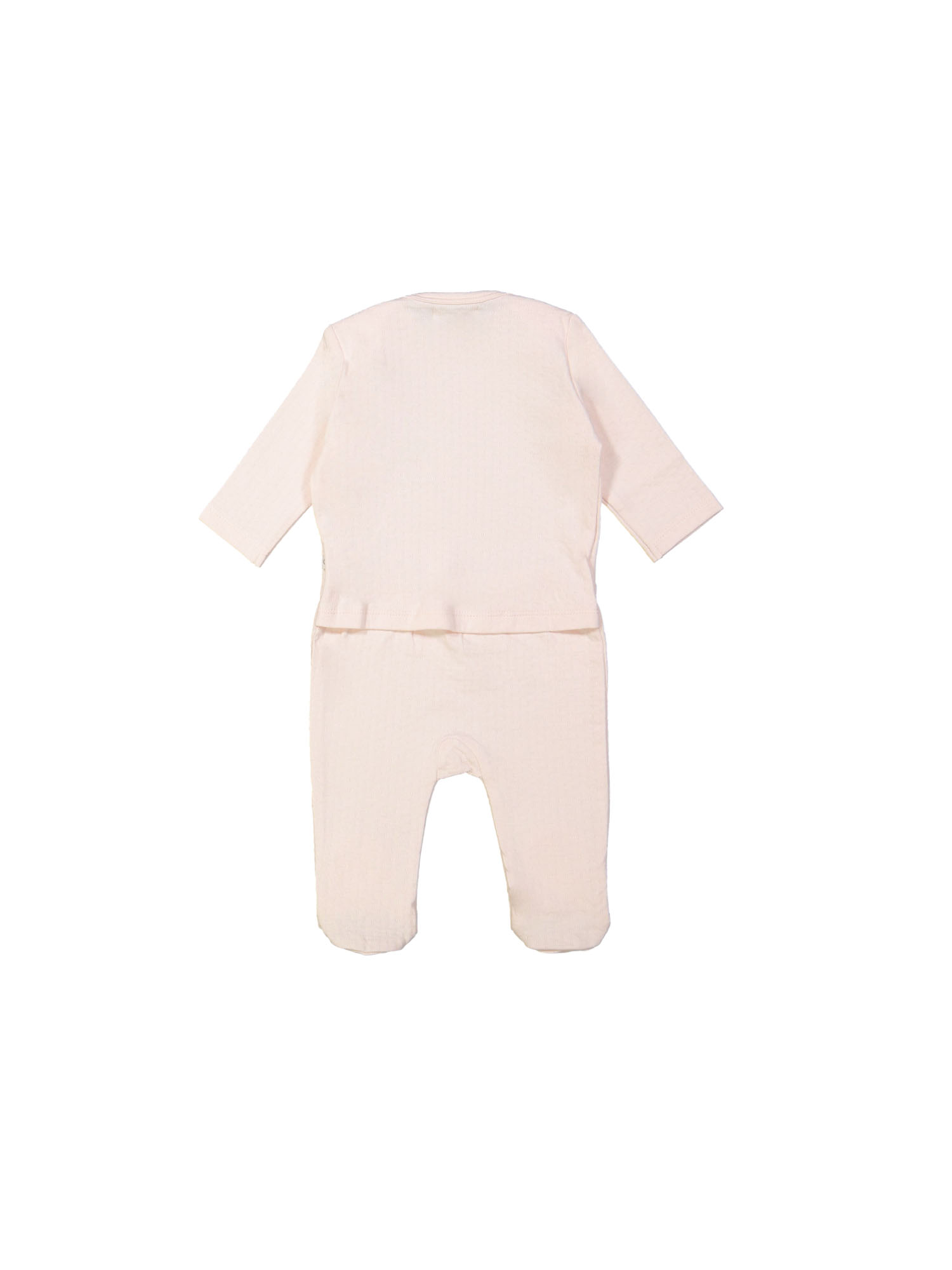 Pyjama ajour rose clair