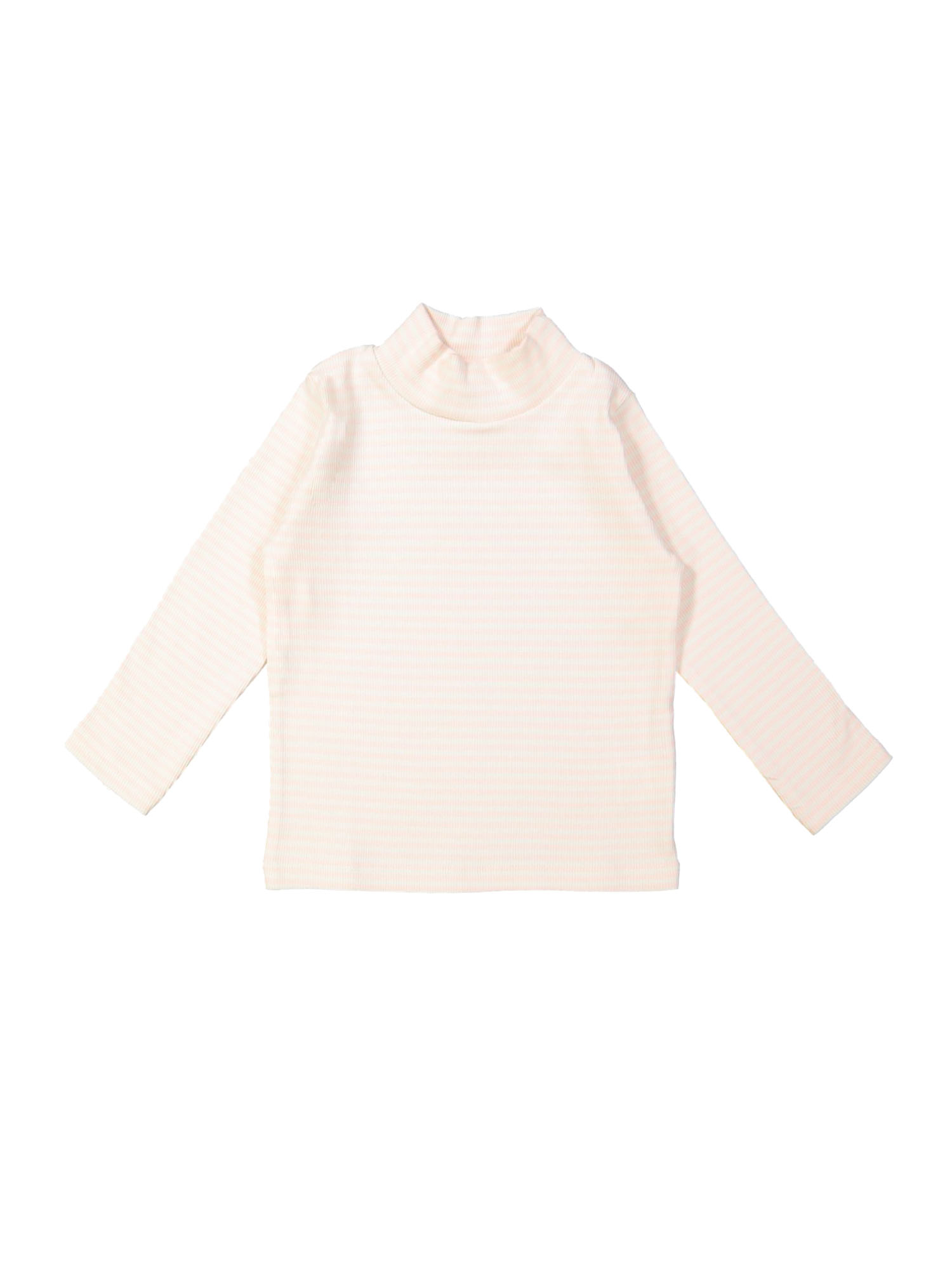 Souspull rib streep lichtroze 12m