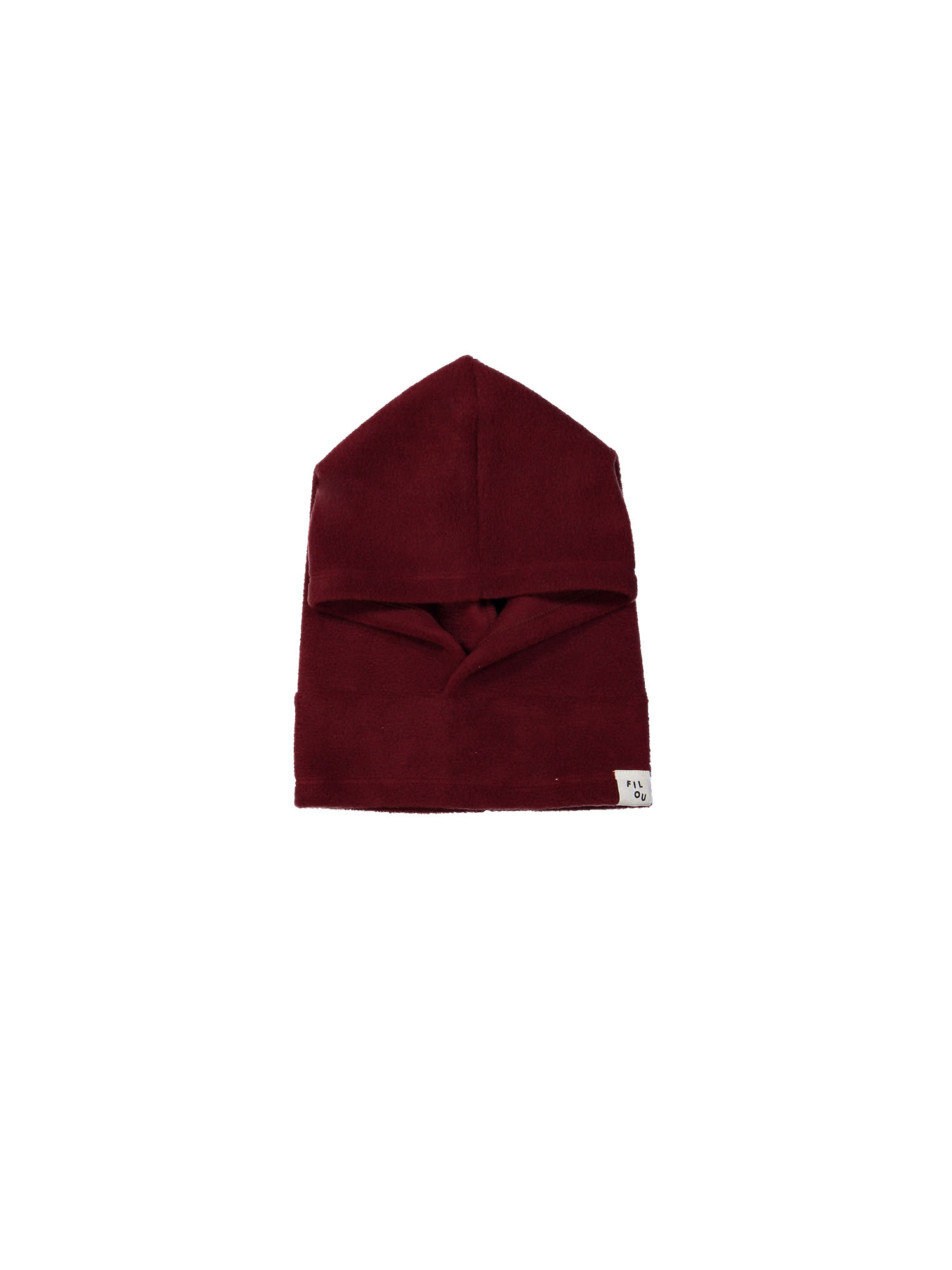 Balaclava polar bordeaux