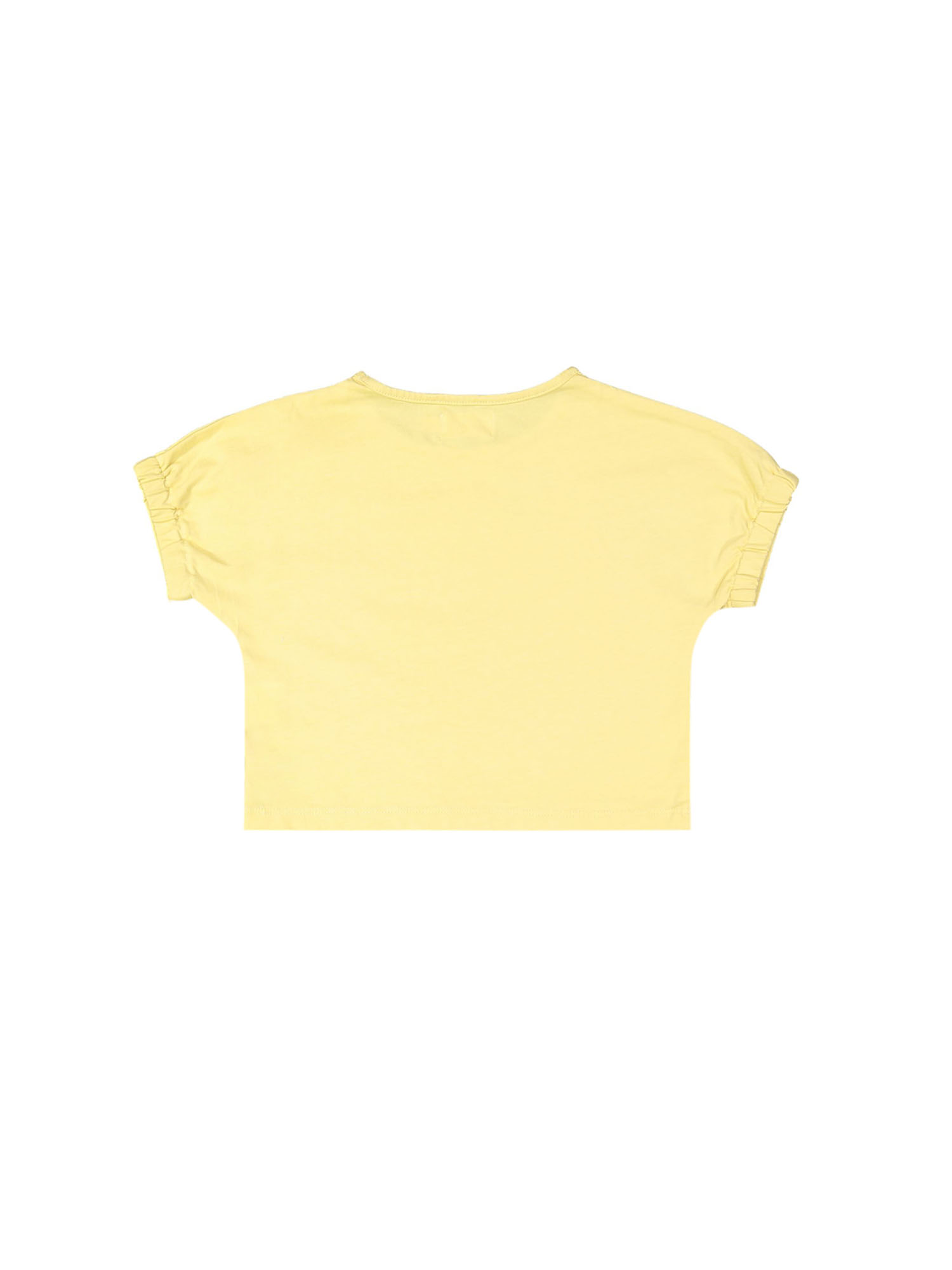 t-shirt happy girl ochre | Filou & Friends