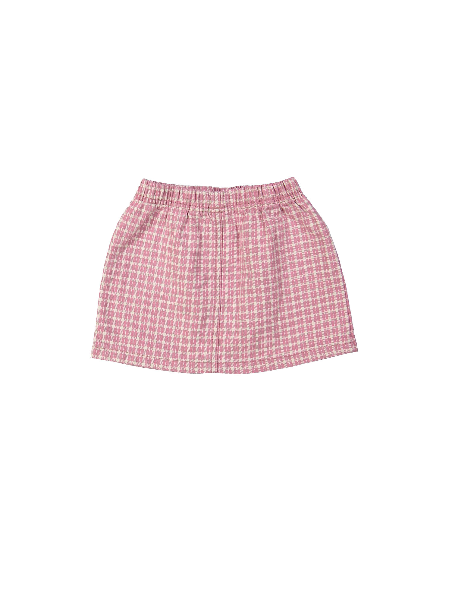 Skirt checks pink