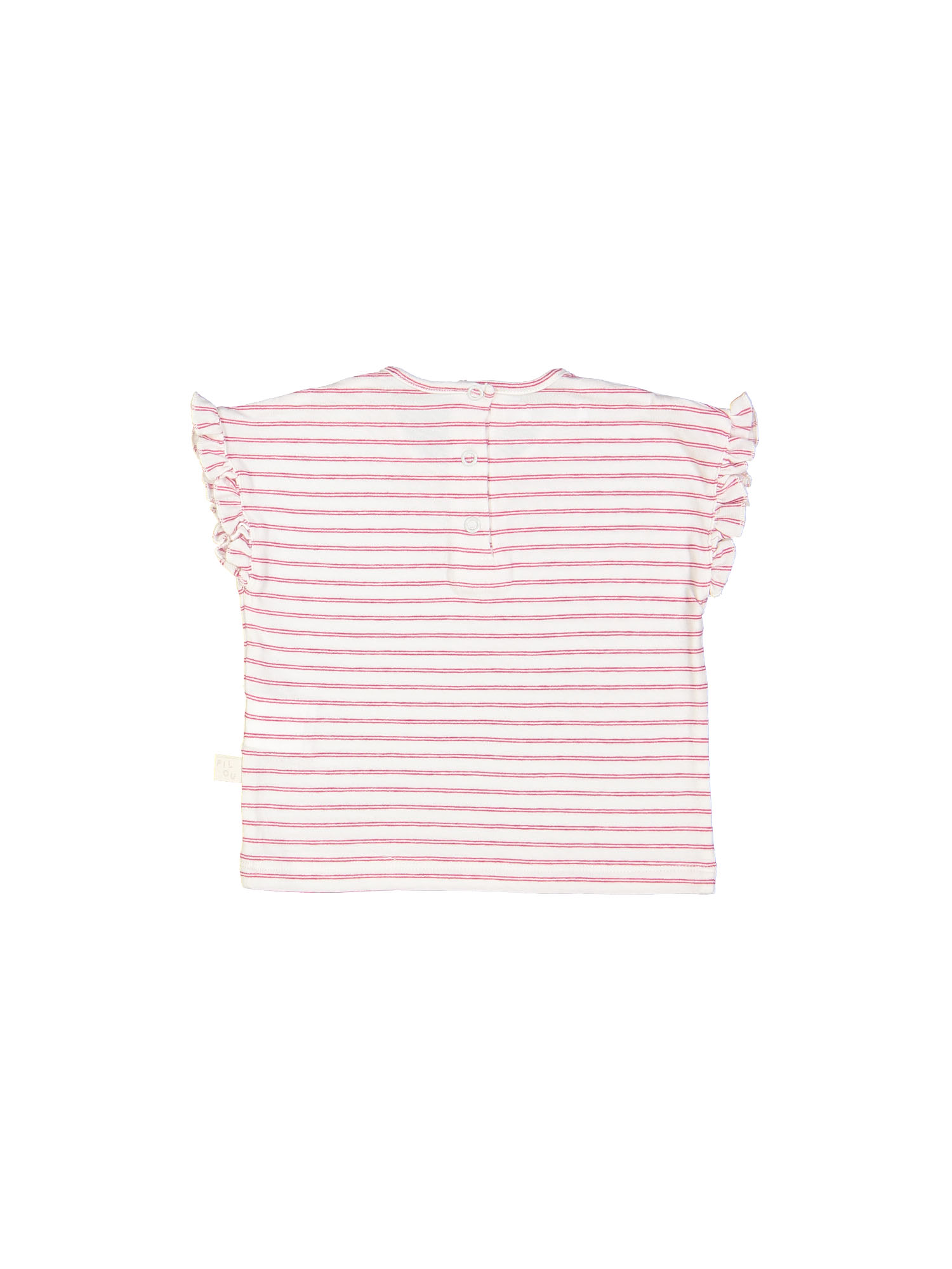 t-shirt mini streep fuchsia 03m