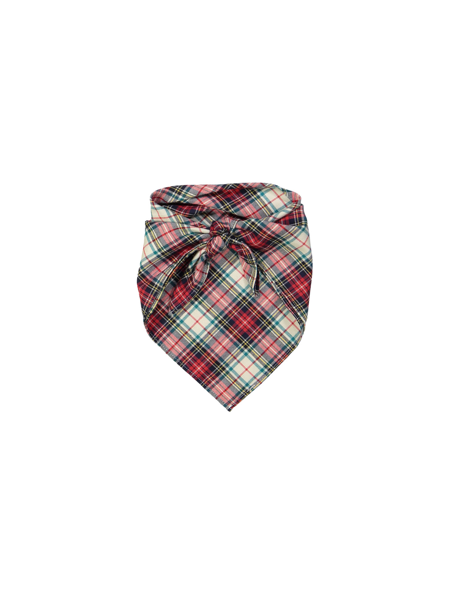 Foulard ruit rood