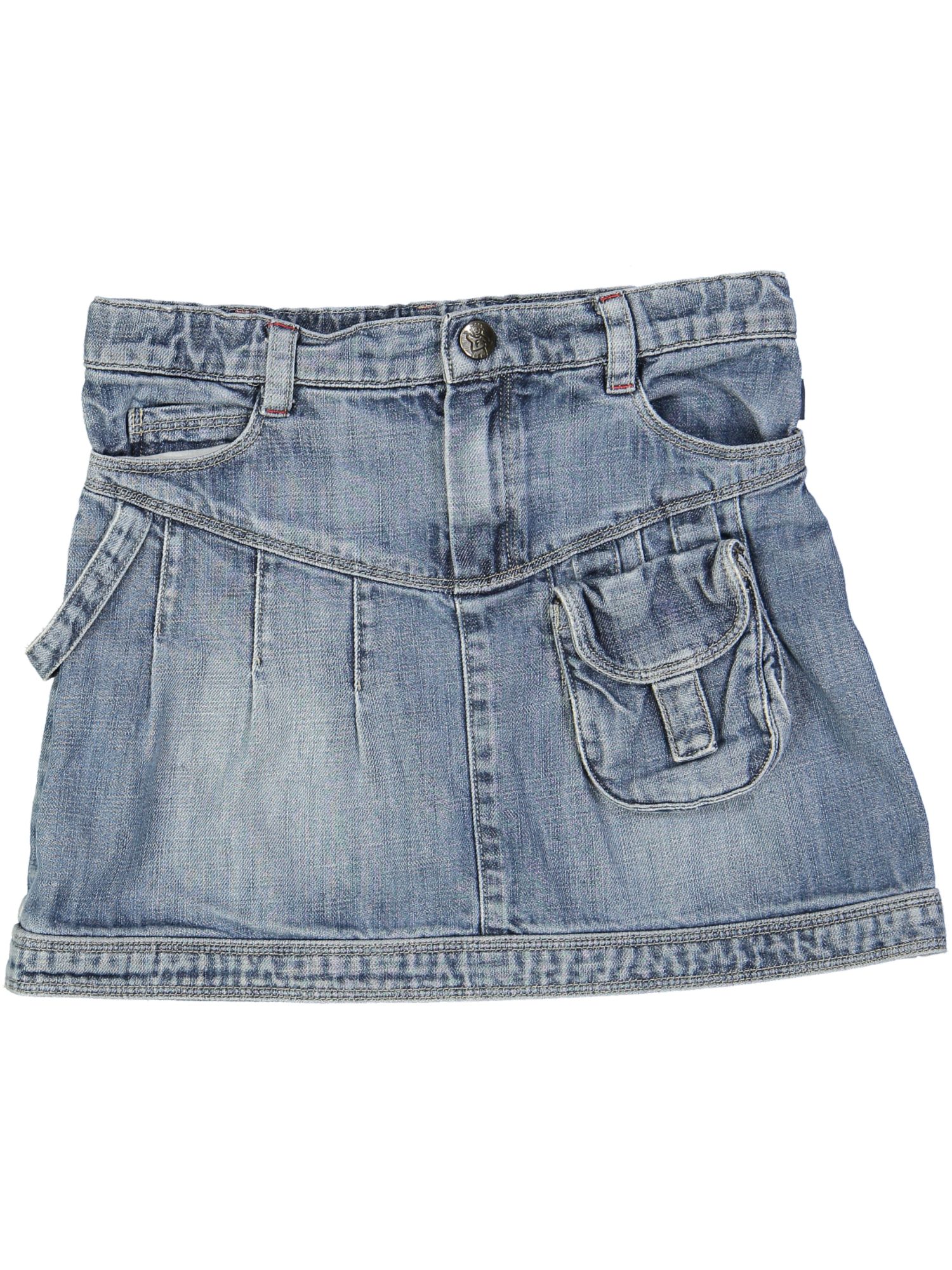 rok blauw jeans 05j