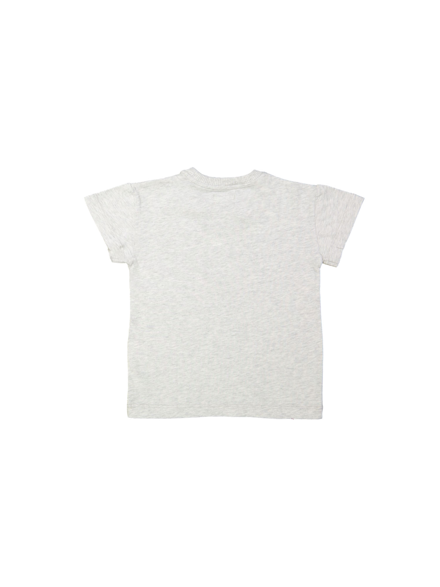 T-shirt chapeau mélangé gris clair