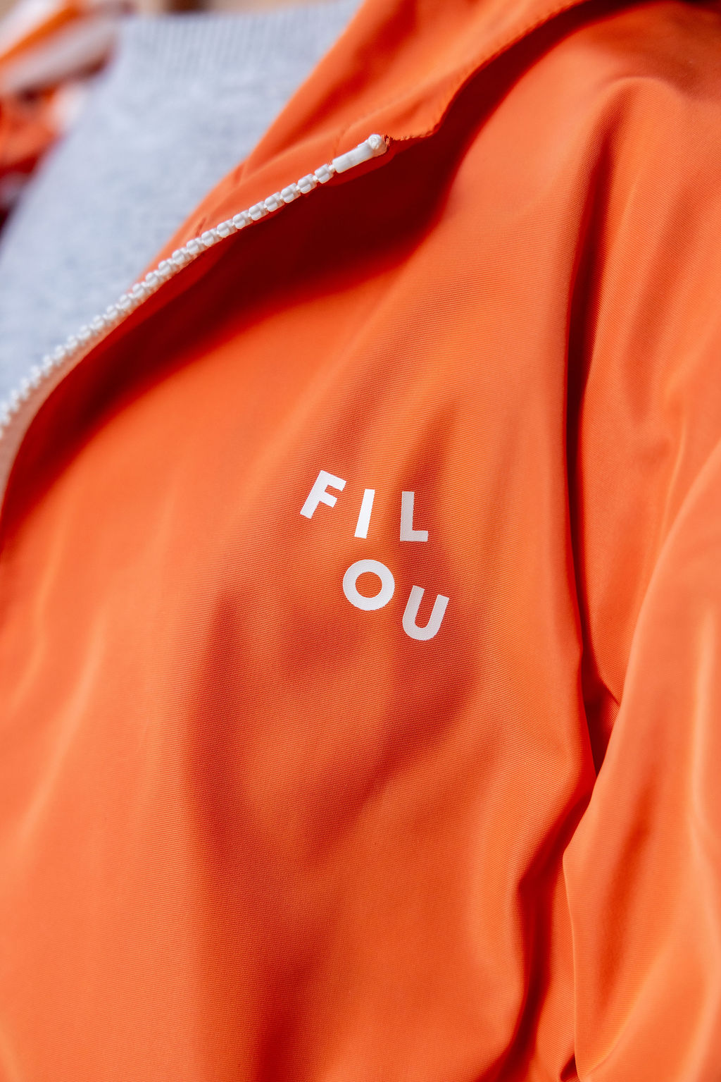 Veste d'été orange