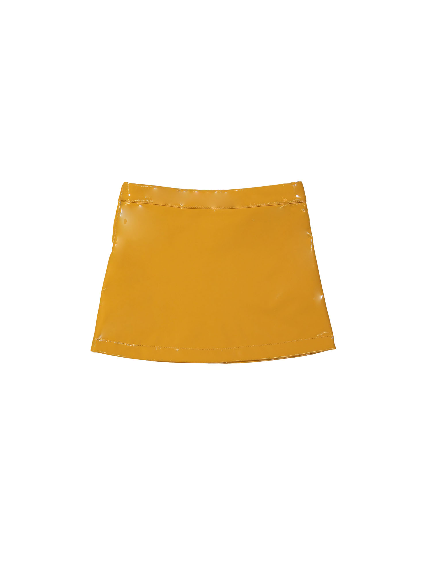 Mini jupe ocre