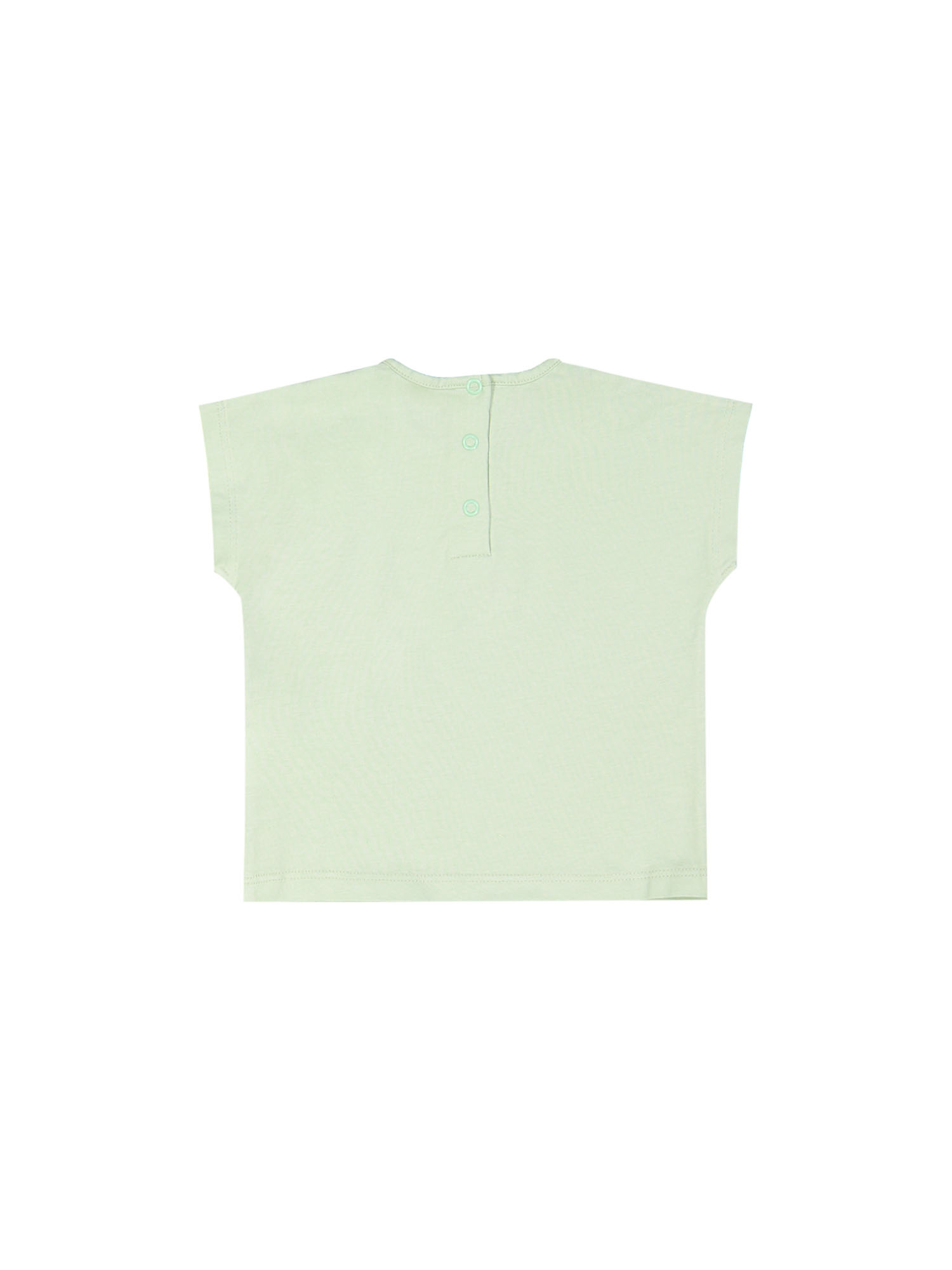 T-shirt famBOOS lichtgroen 06m