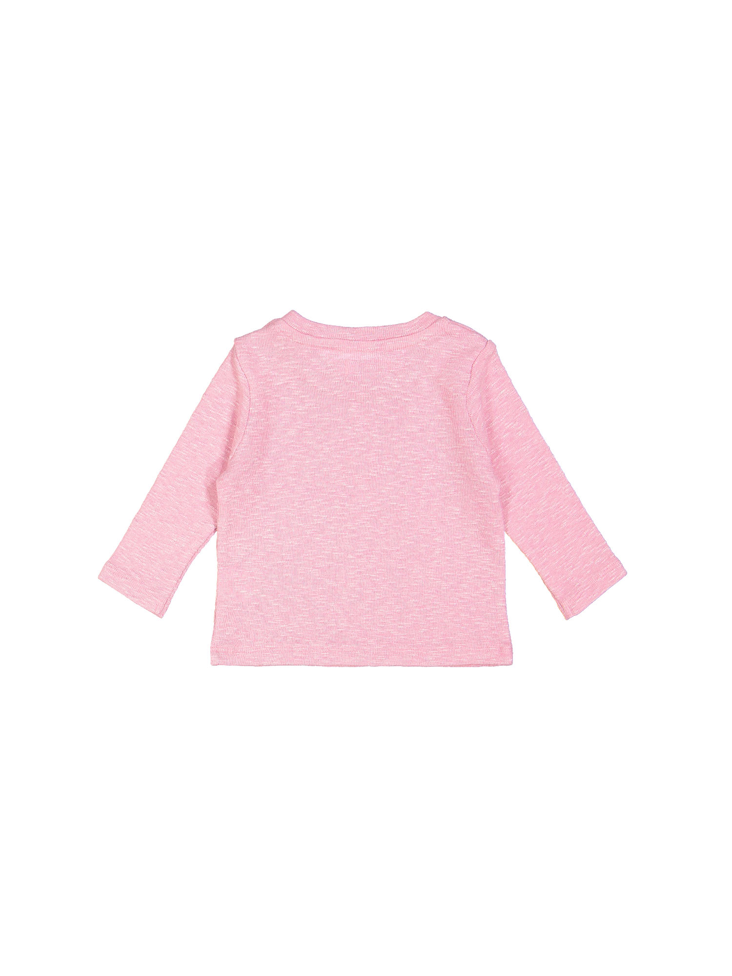 t-shirt mini rib happy clappy roze 06m
