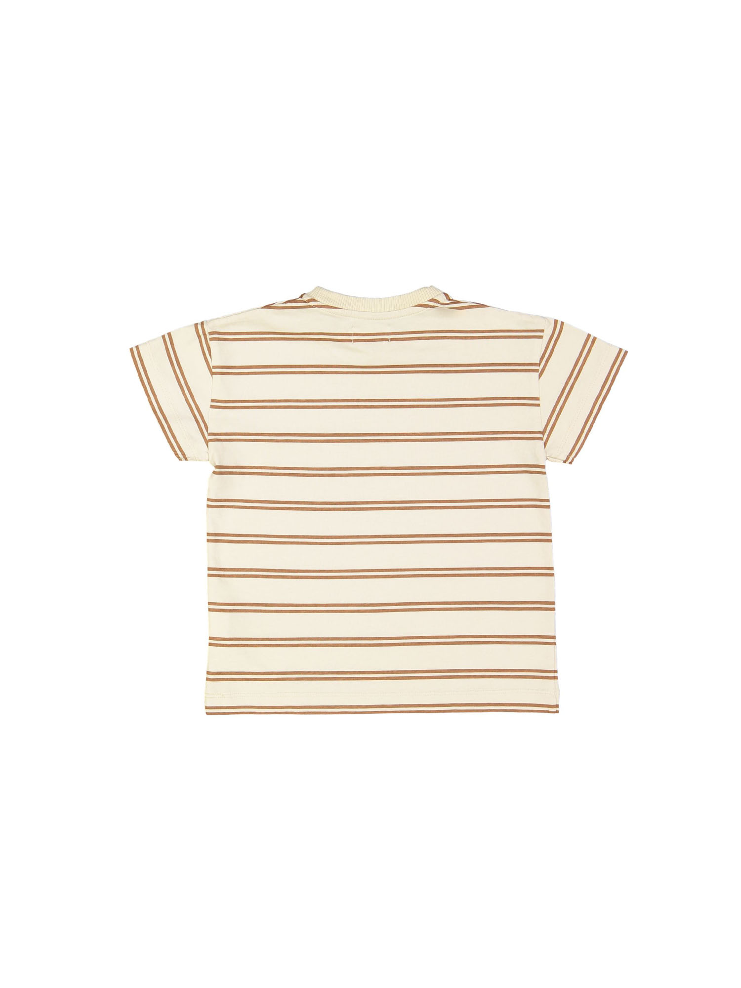 T-shirt stripe brown