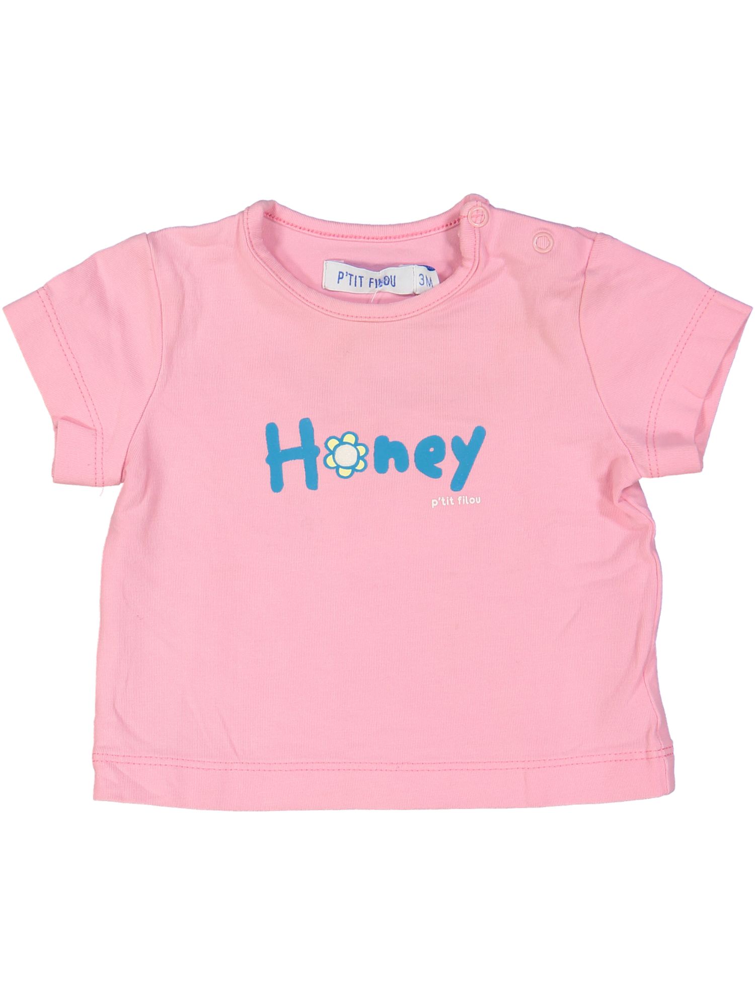 t-shirt roze honey 03m .