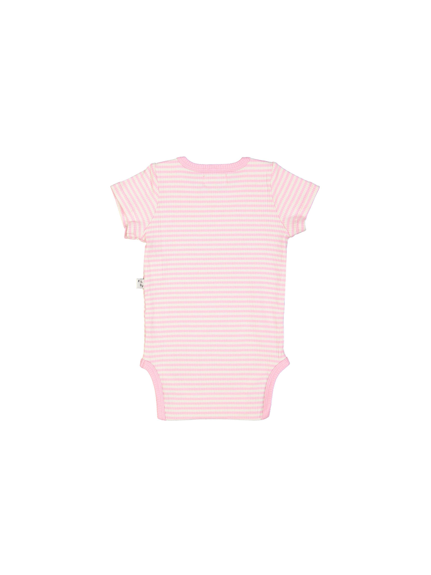 body rib stripe bright pink