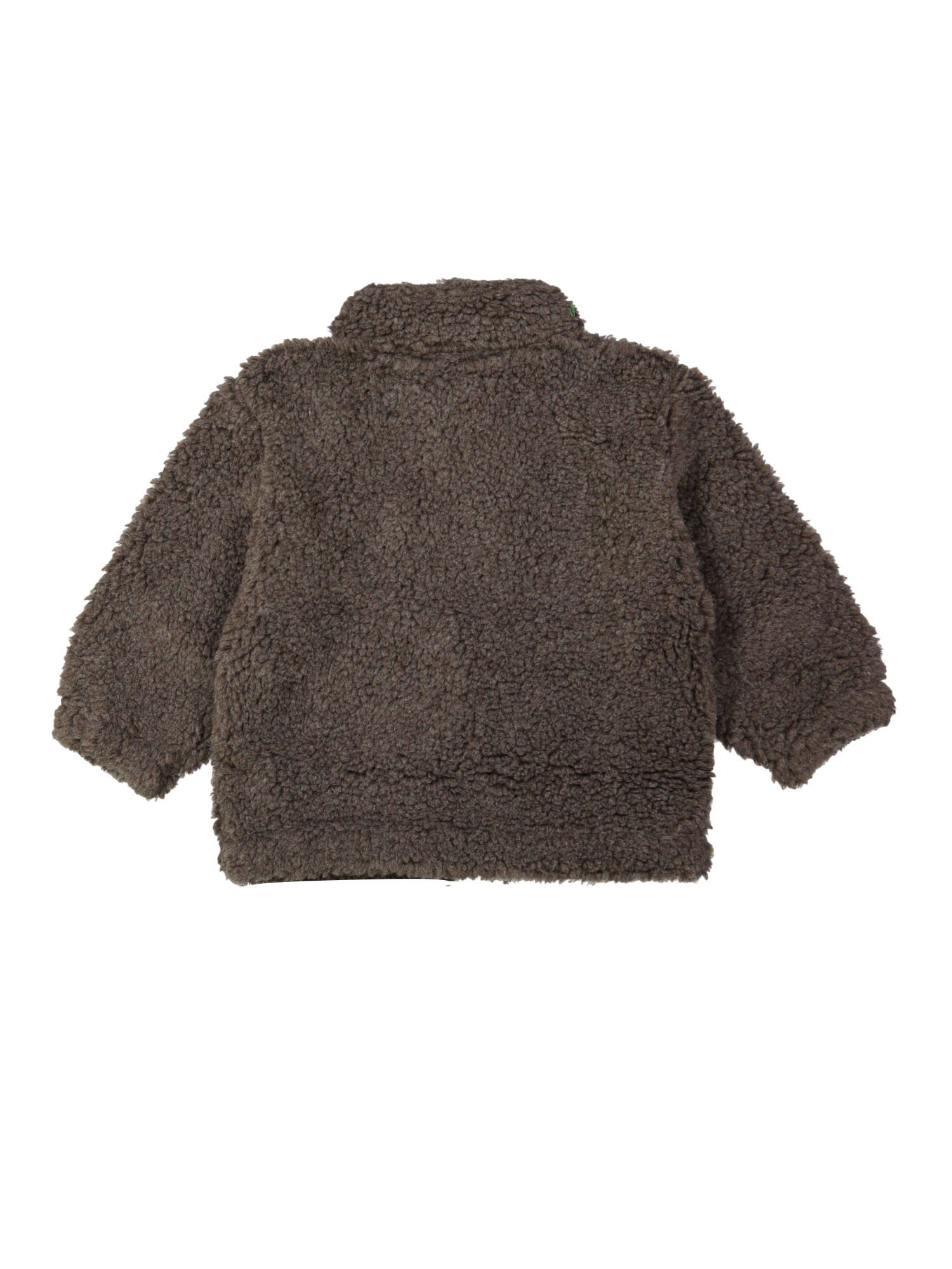Gilet teddy dark brown