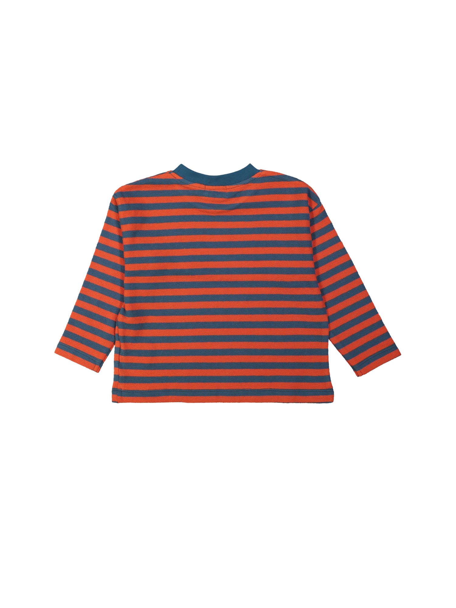 T-shirt rayé orange