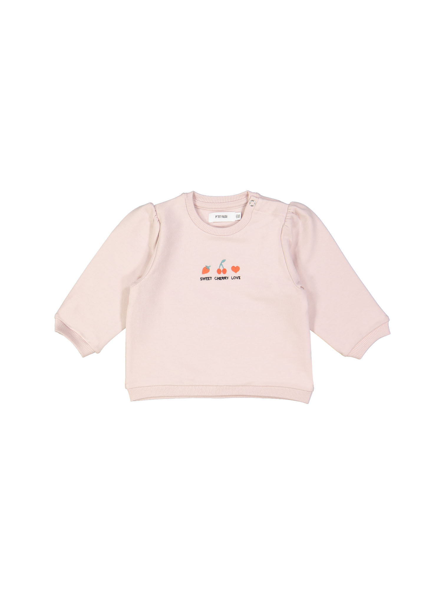 sweater mini cherry love soft roze 03m