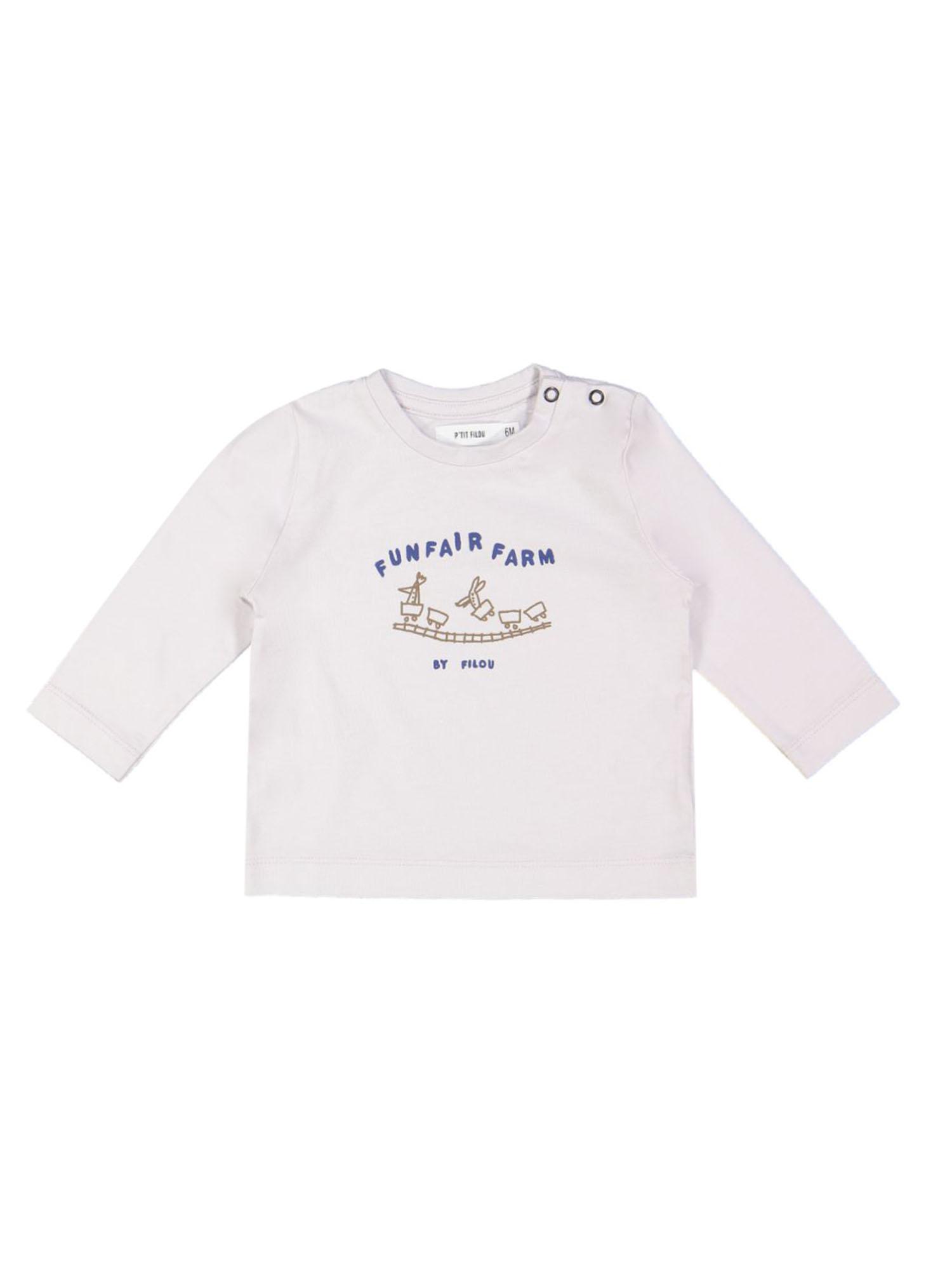 T-shirt mini fête foraine lilas
