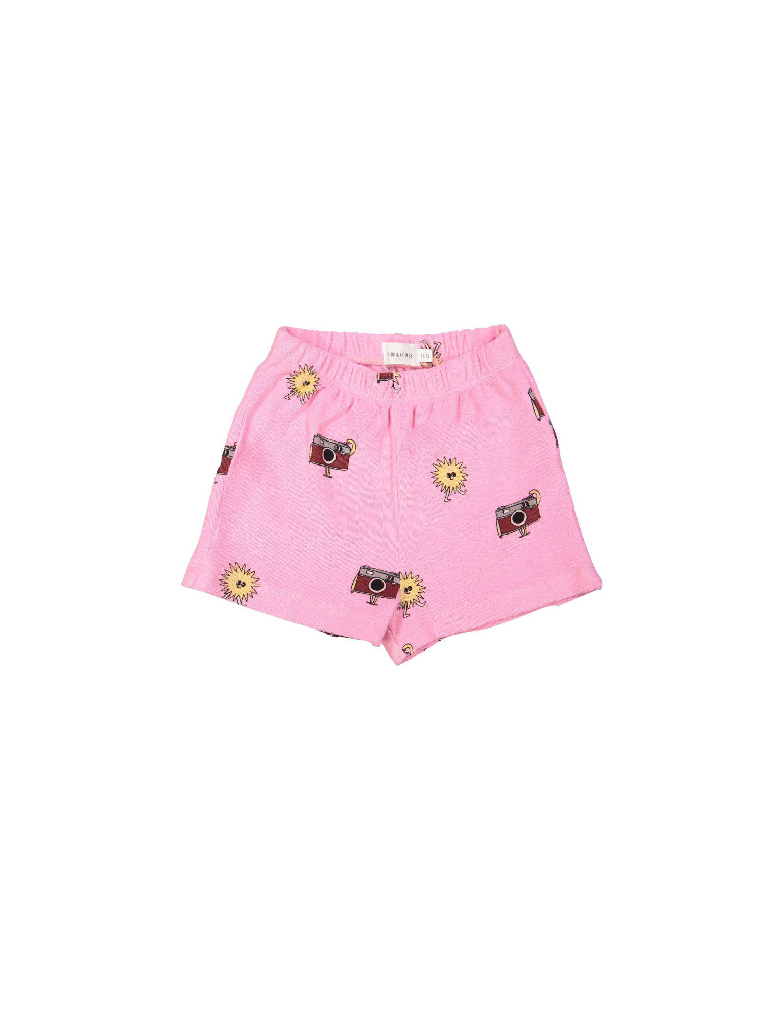 Short éponge ensoleillé kodak rose