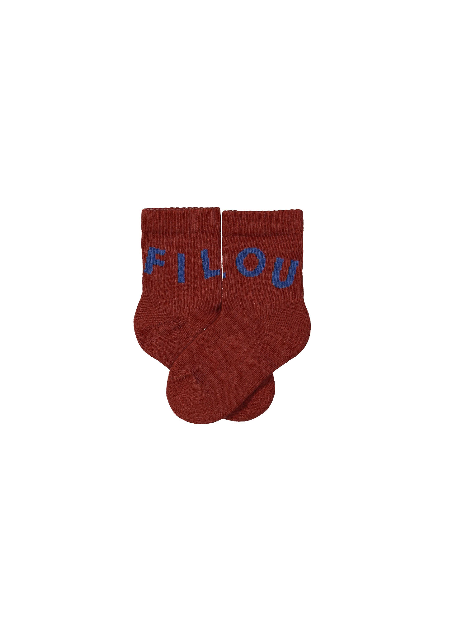 Sock FILOU red-brown